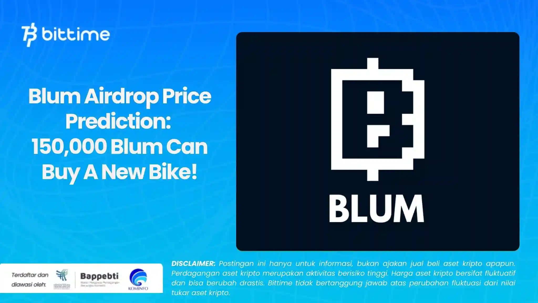Blum Airdrop Price Prediction 150,000 Blum Can Buy A New Bike!.webp