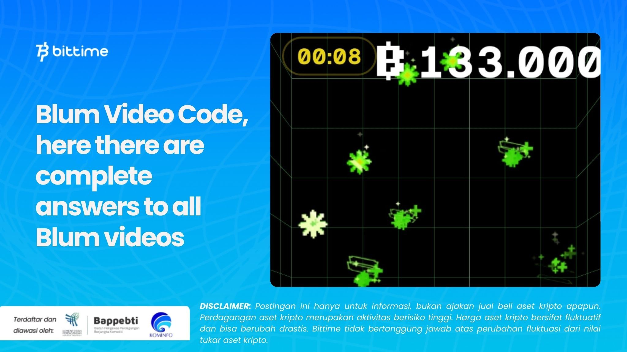 Blum Video Code, here there are complete answers to all Blum videos