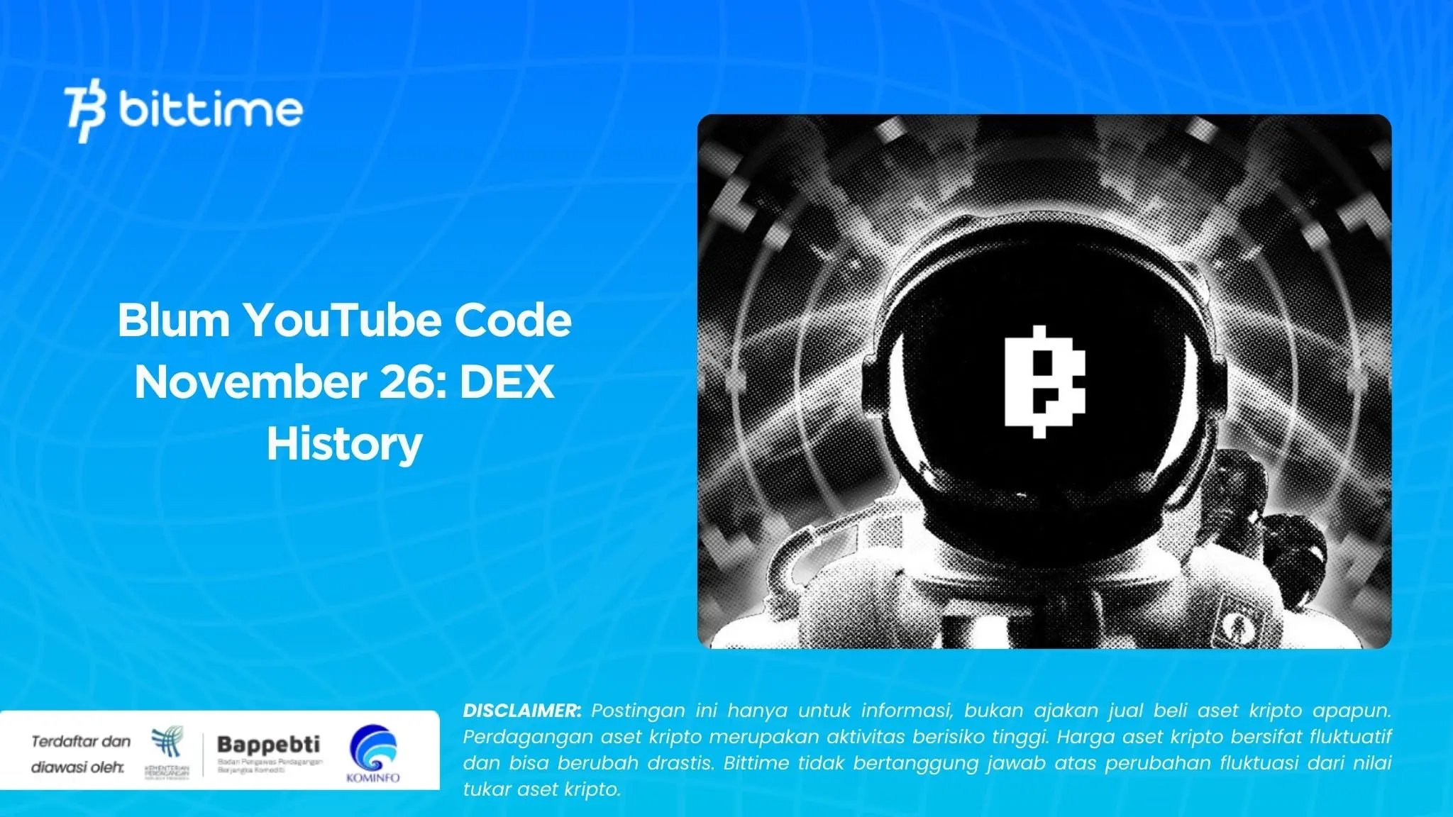 Blum YouTube Code November 26 DEX History.webp