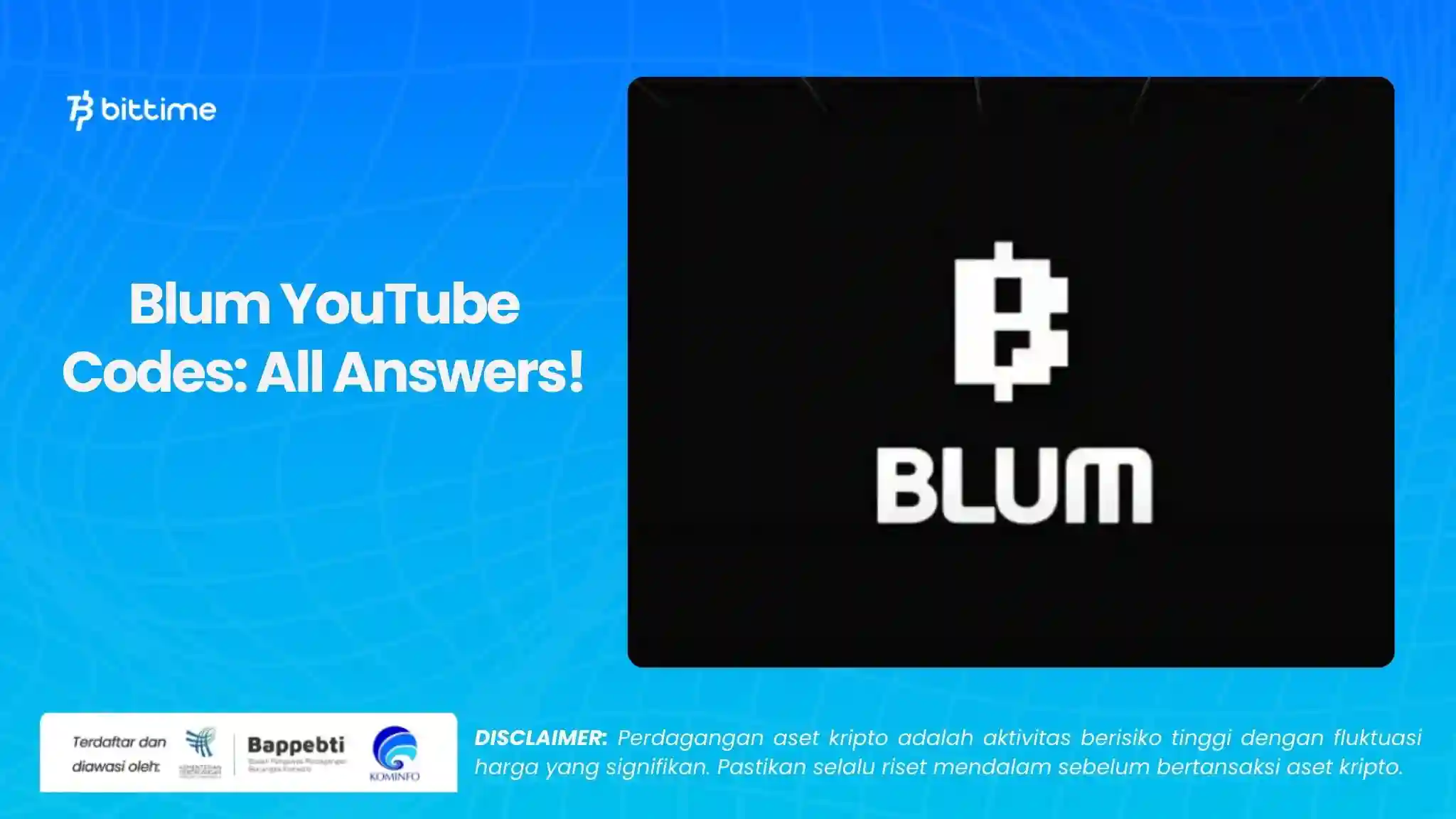 Blum YouTube Codes All Answers!.webp