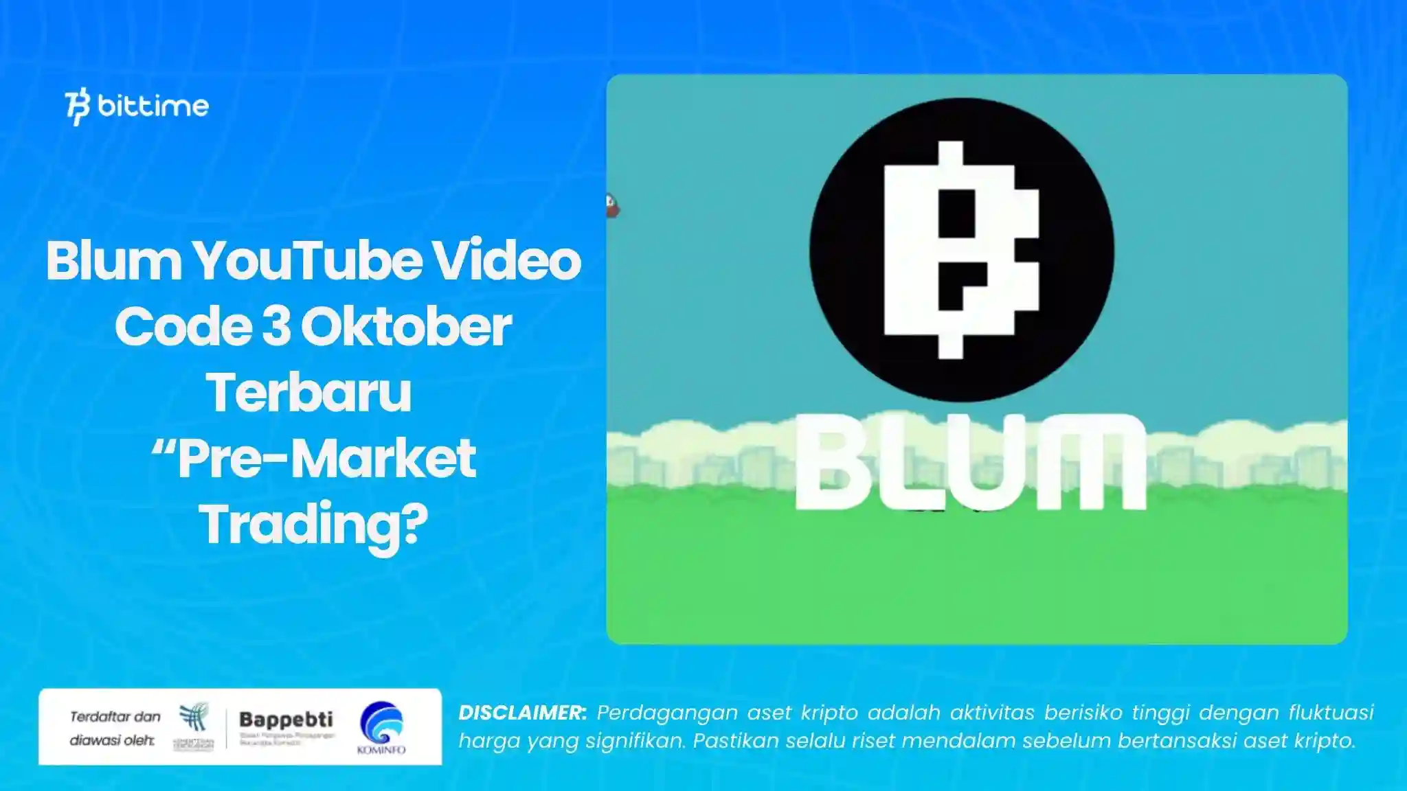 Blum YouTube Video Code 3 Oktober Terbaru “Pre-Market Trading.webp