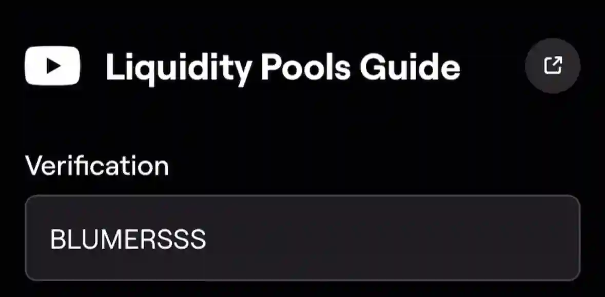 Blum Youtube Code Latest Today 27 September Liquidity Pools Guide 1.webp