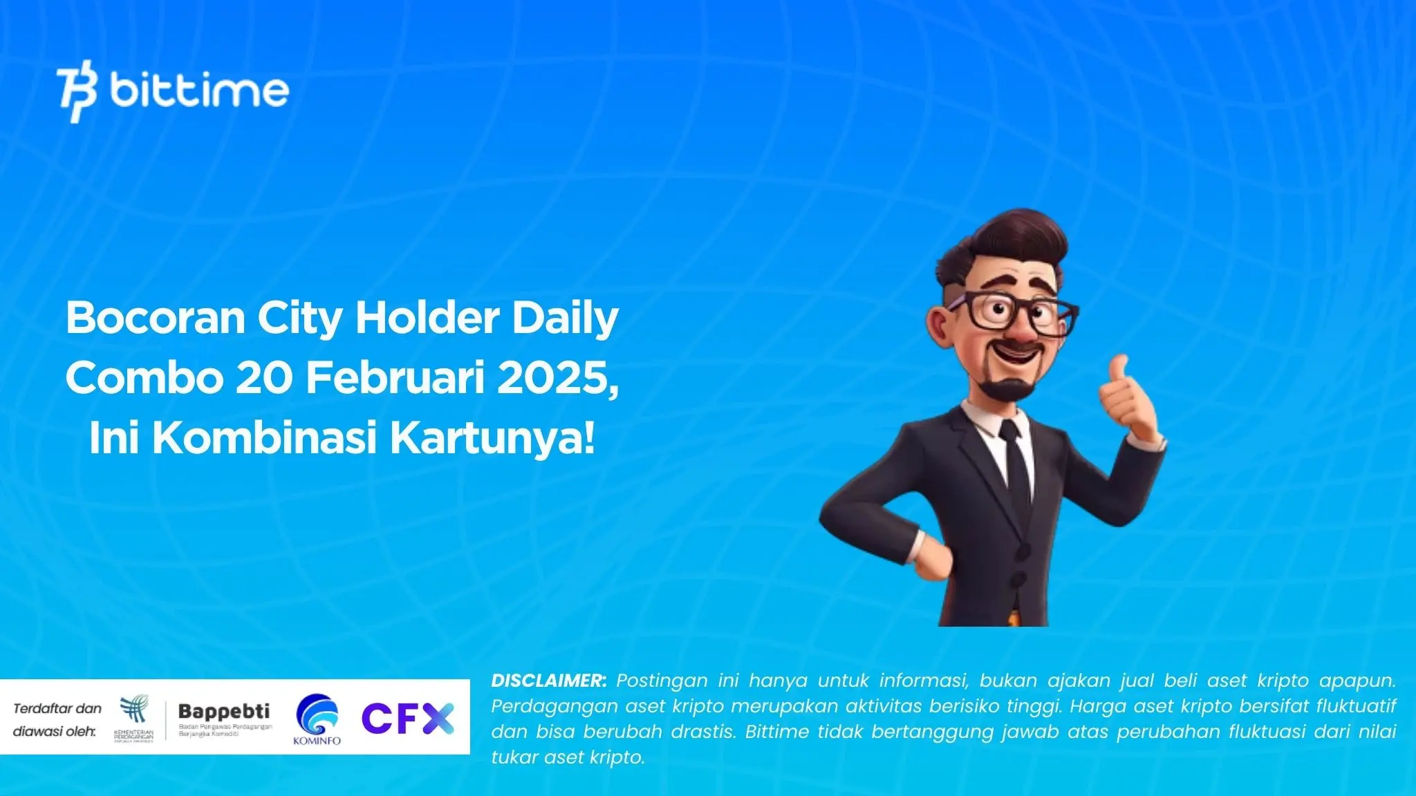 Bocoran City Holder Daily Combo 20 Februari 2025, Ini Kombinasi Kartunya!