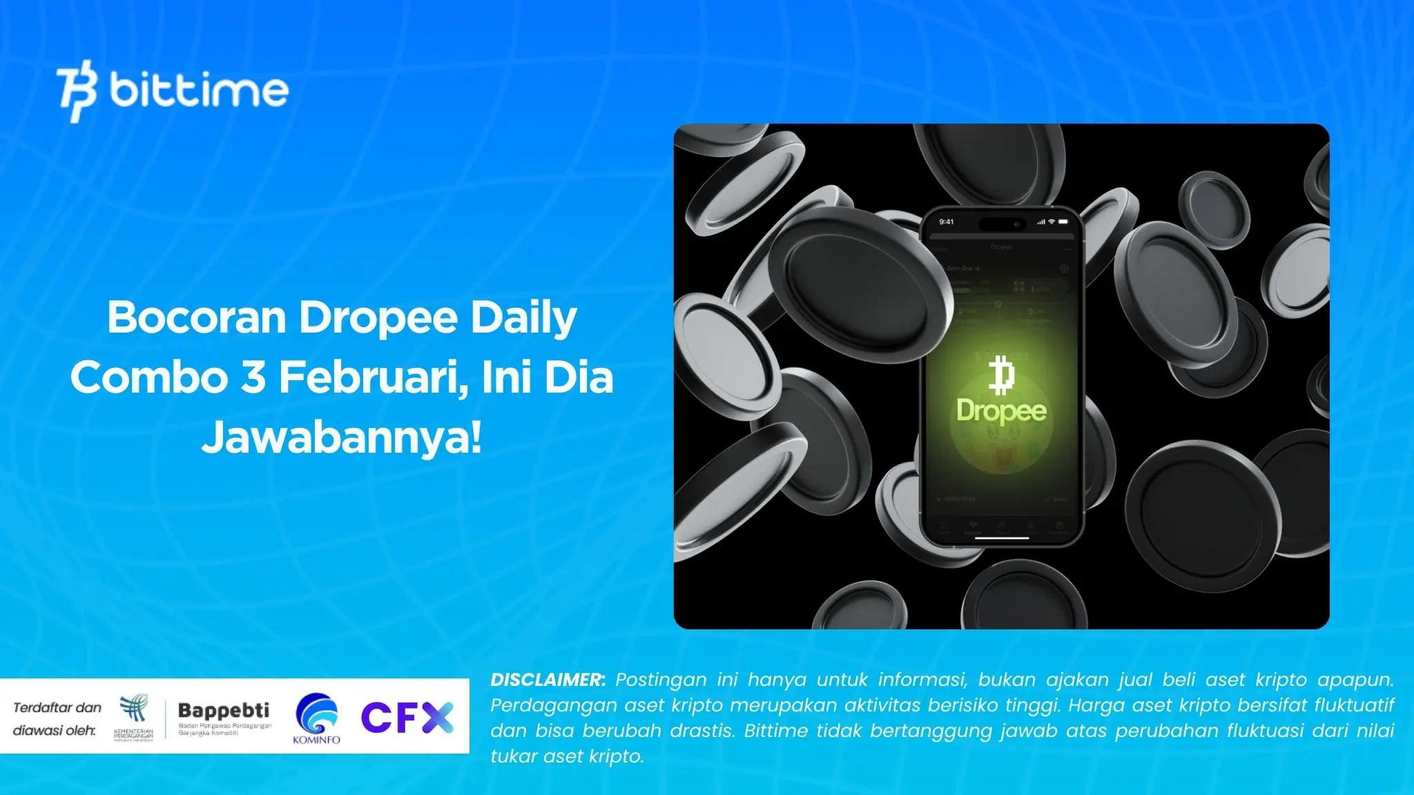 Bocoran Dropee Daily Combo 3 Februari, Ini Dia Jawabannya!