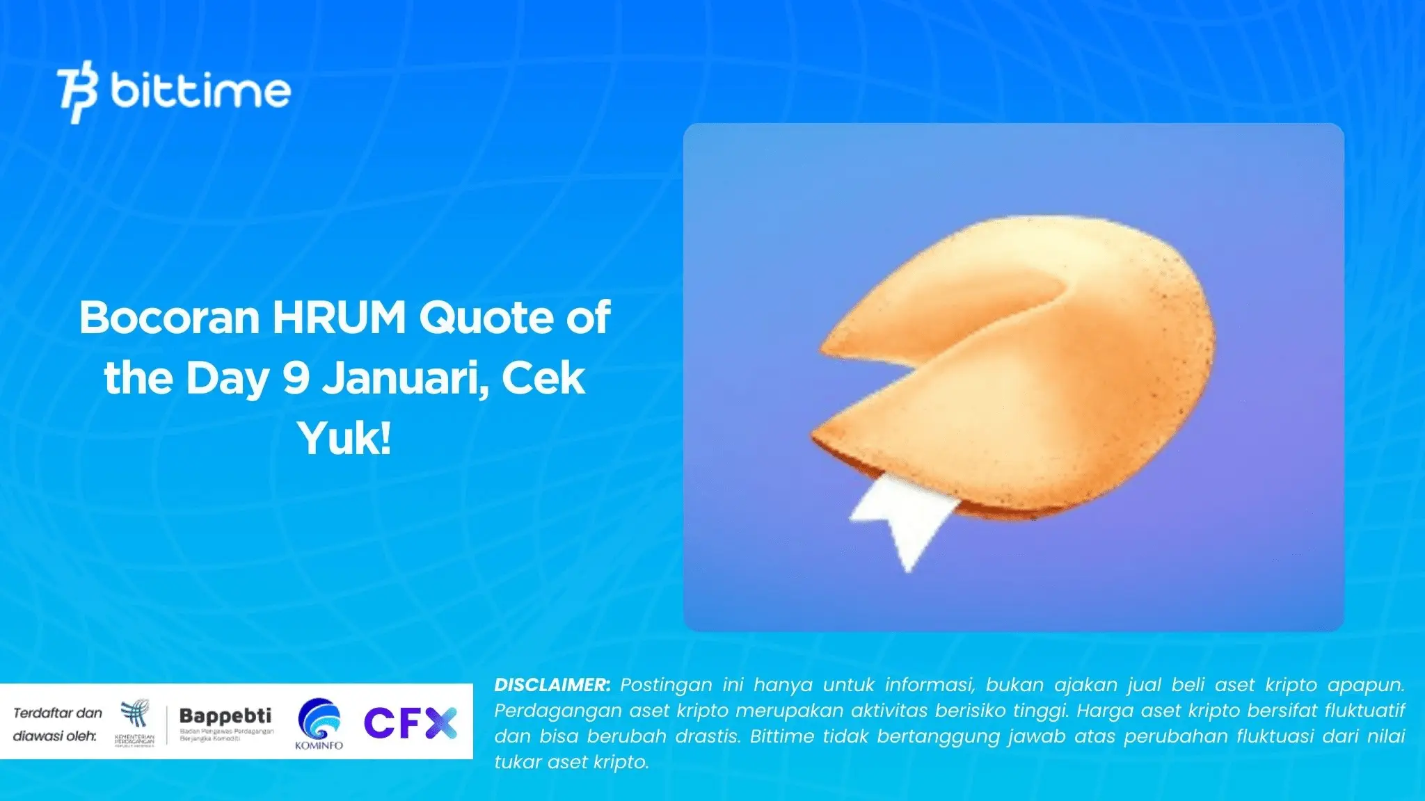 Bocoran HRUM Quote of the Day 9 Januari, Cek Yuk!