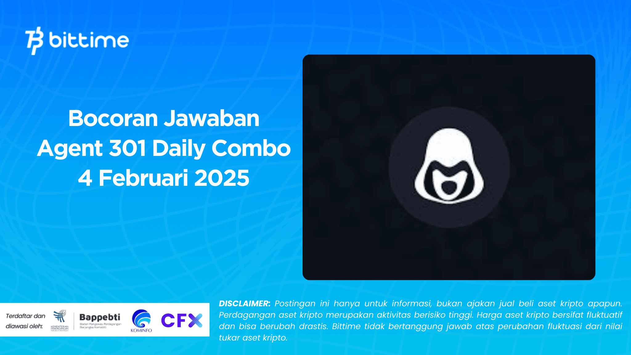 Bocoran Jawaban Agent 301 Daily Combo 4 Februari 2025