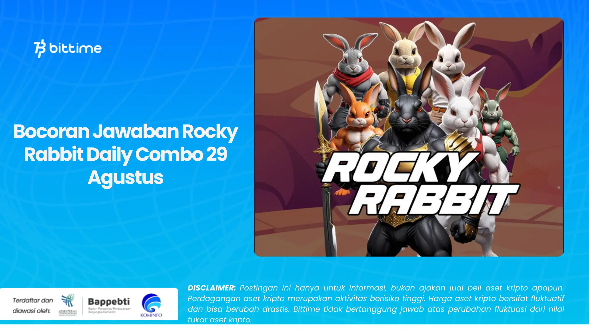 Bocoran Jawaban Rocky Rabbit Daily Combo 29 Agustus.webp