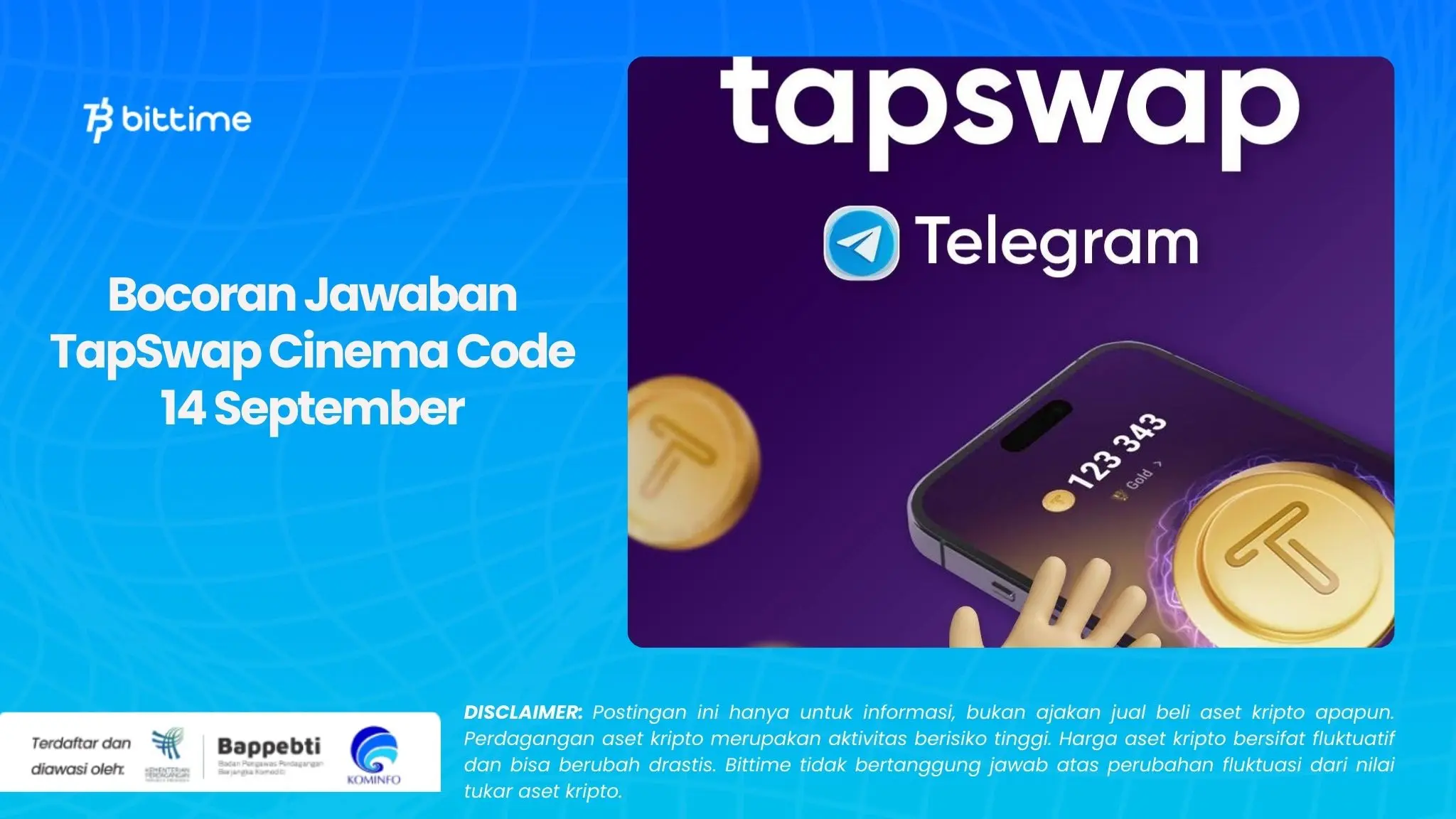 Bocoran Jawaban TapSwap Cinema Code 14 September.webp