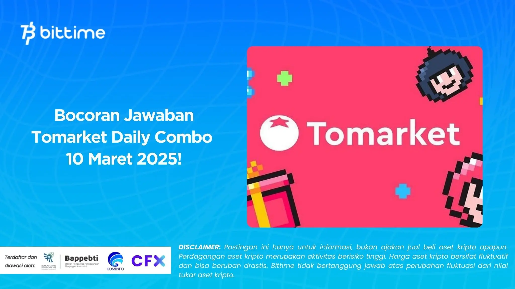Bocoran Jawaban Tomarket Daily Combo 10 Maret 2025!