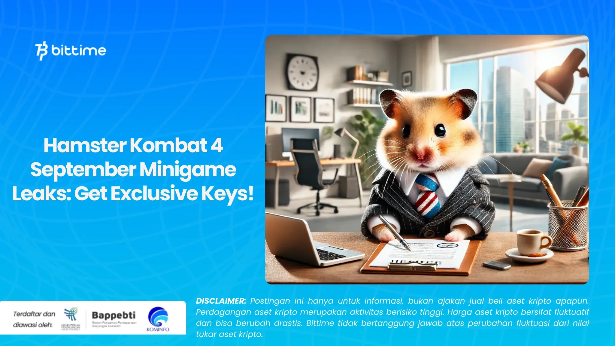 Hamster Kombat 4 September Minigame Leaks: Get Exclusive Keys!