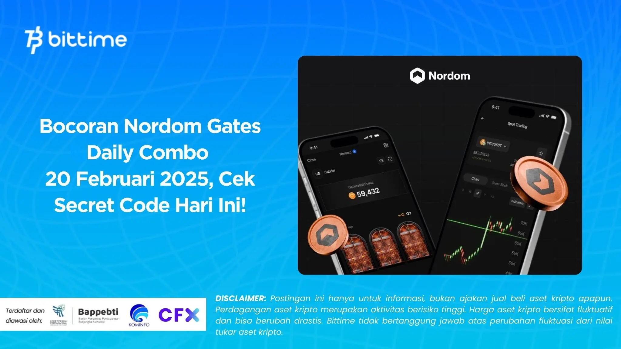 Bocoran Nordom Gates Daily Combo 20 Februari 2025, Cek Secret Code Hari Ini!