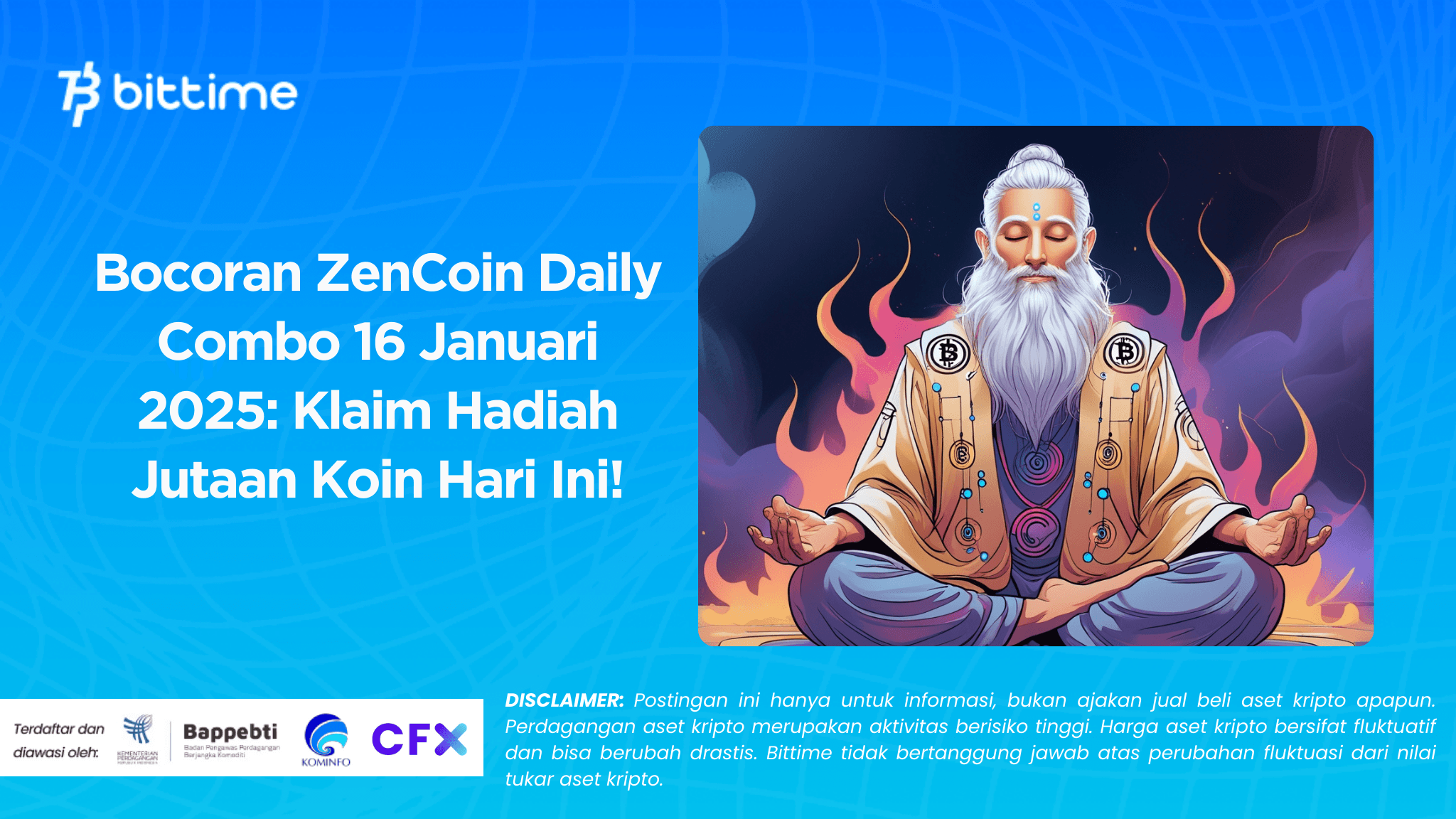 Bocoran ZenCoin Daily Combo 16 Januari 2025: Klaim Hadiah Jutaan Koin Hari Ini!