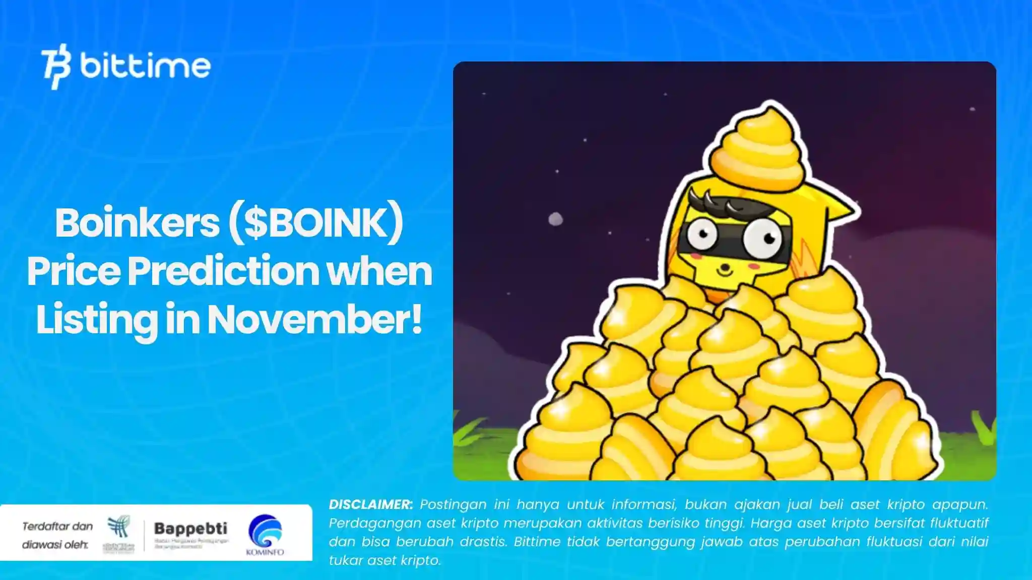 Boinkers ($BOINK) Price Prediction when Listing in November!.webp