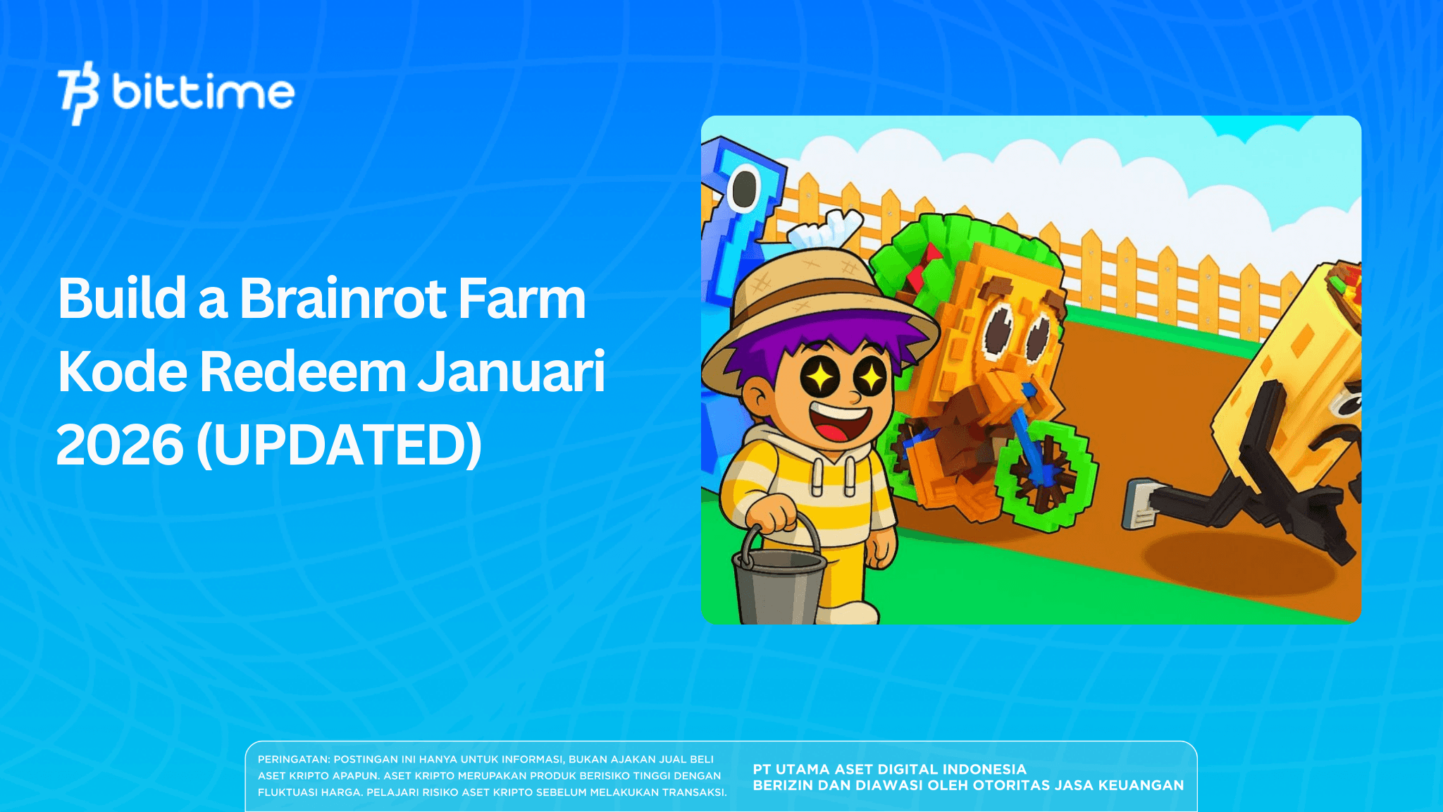 Build a Brainrot Farm Kode Redeem Januari 2026 (UPDATED)