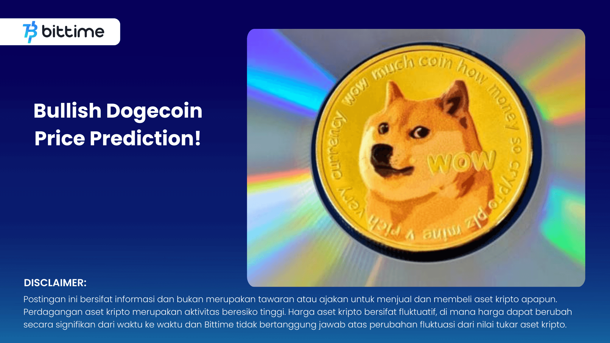 Bullish Dogecoin Price Prediction!