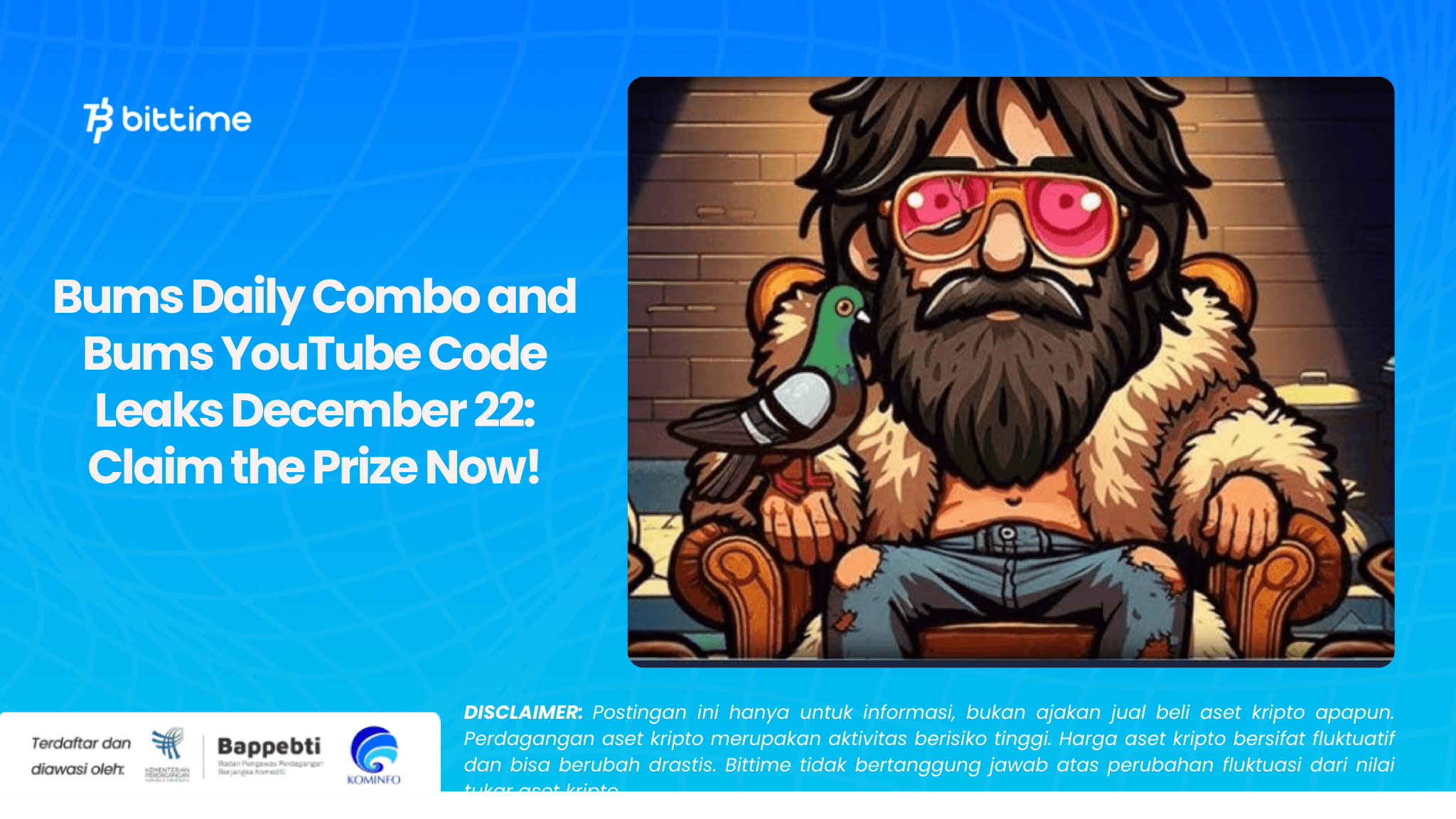 Bums Daily Combo and Bums YouTube Code Leaks December 22: Claim the Prize Now!