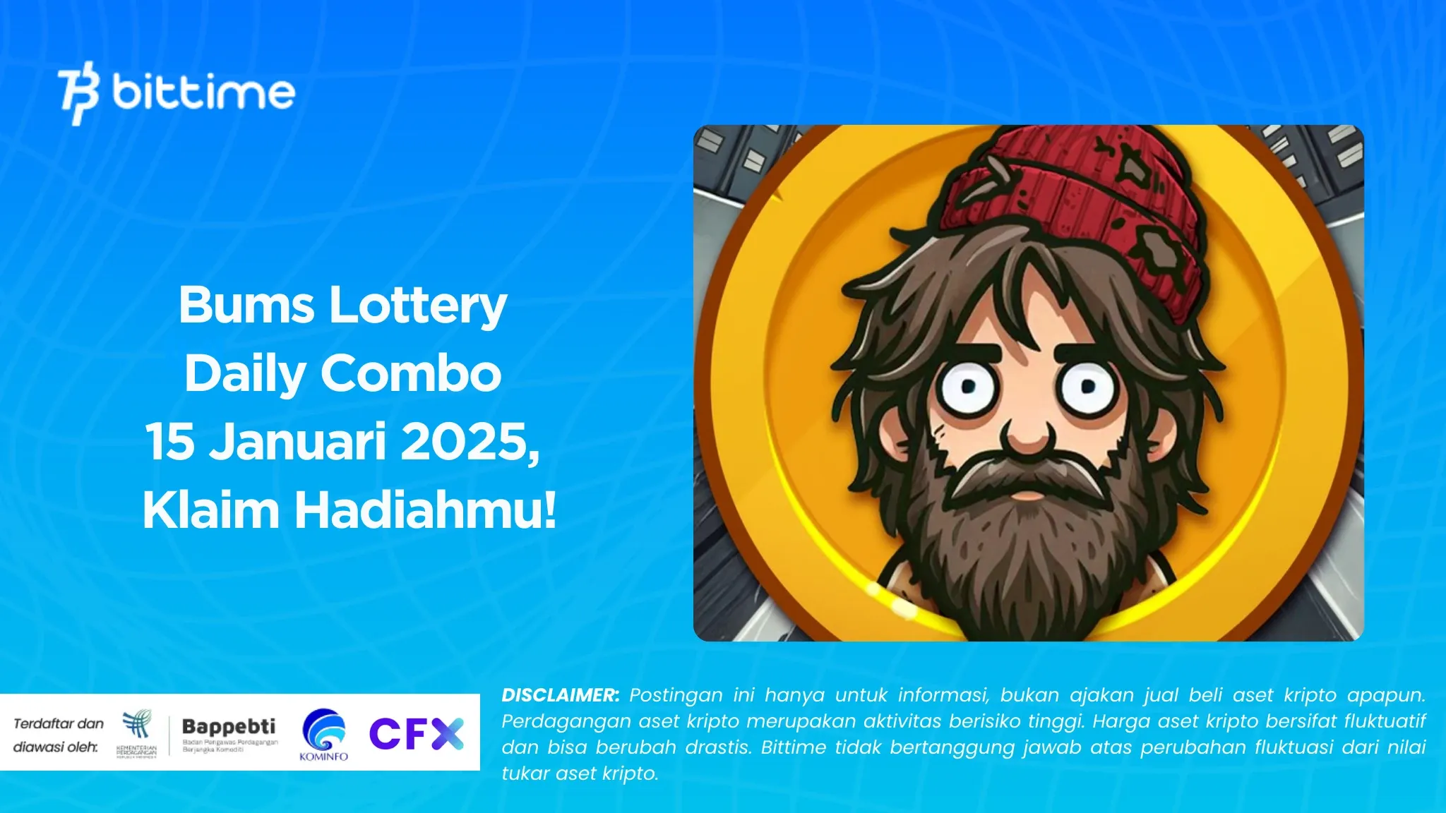 Bums Lottery Daily Combo 15 Januari 2025, Klaim Hadiahmu!.webp