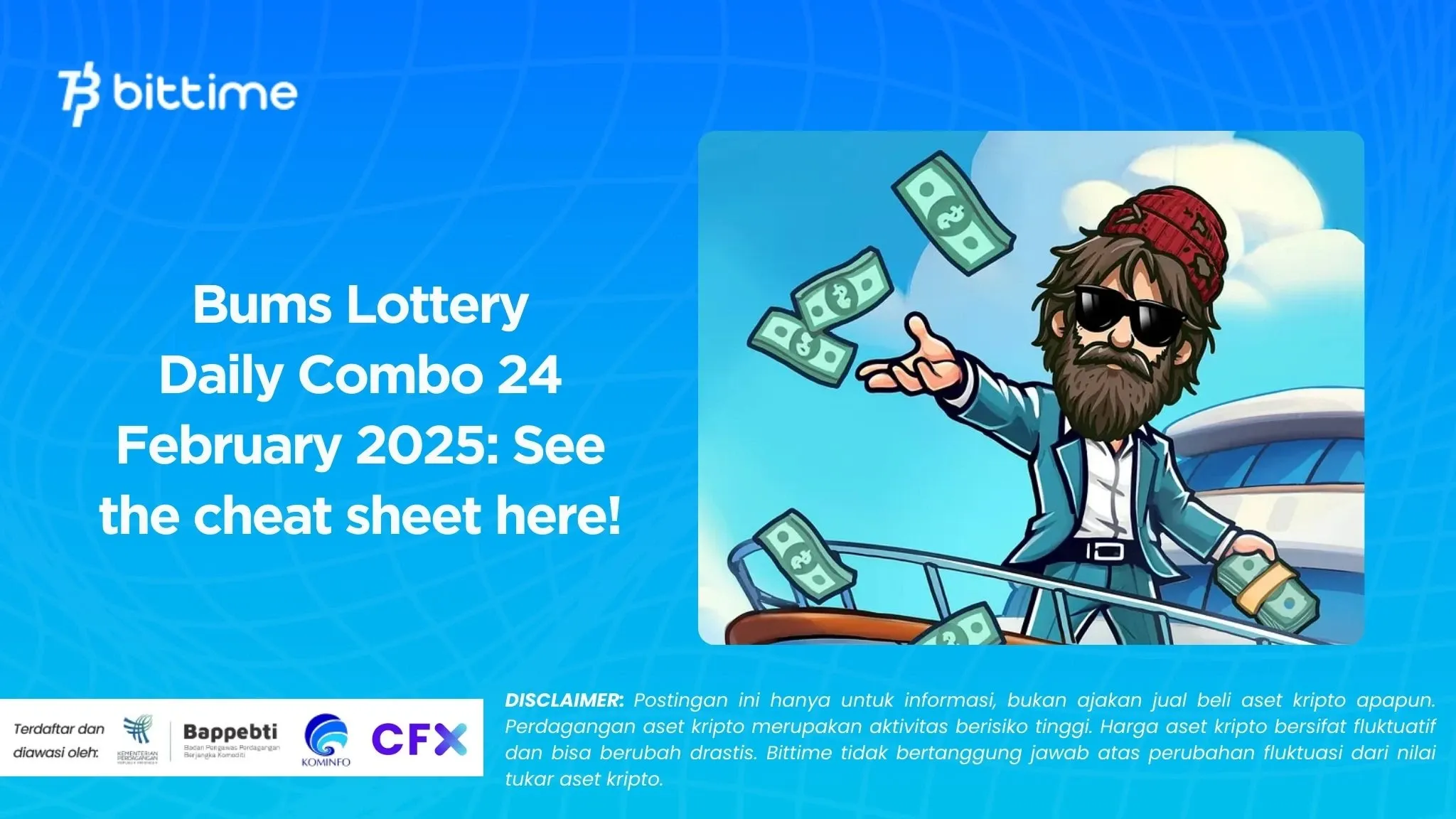 Bums Lottery Daily Combo 24 February 2025 See the cheat sheet here!