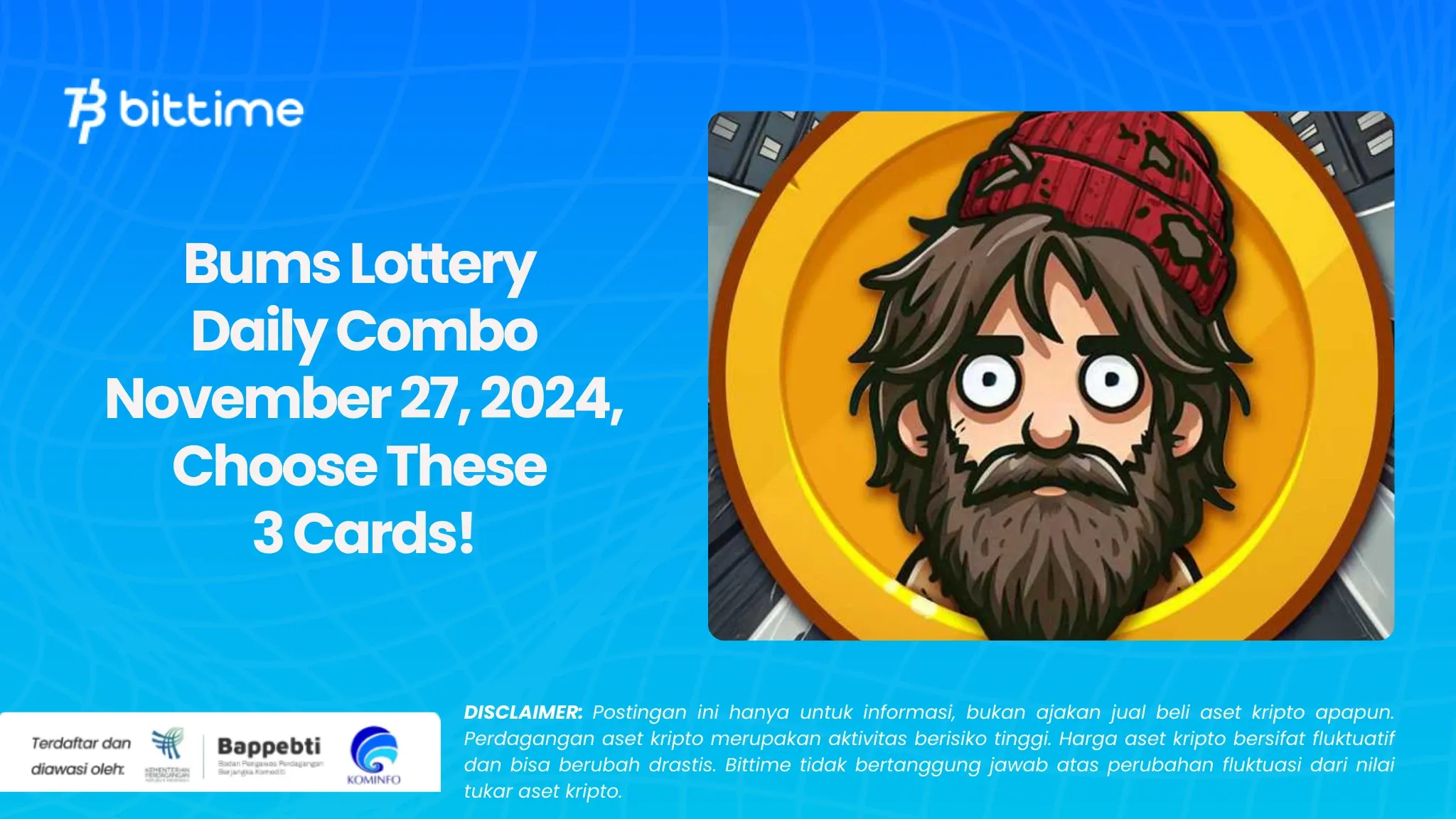 Bums Lottery Daily Combo 27 November 2024