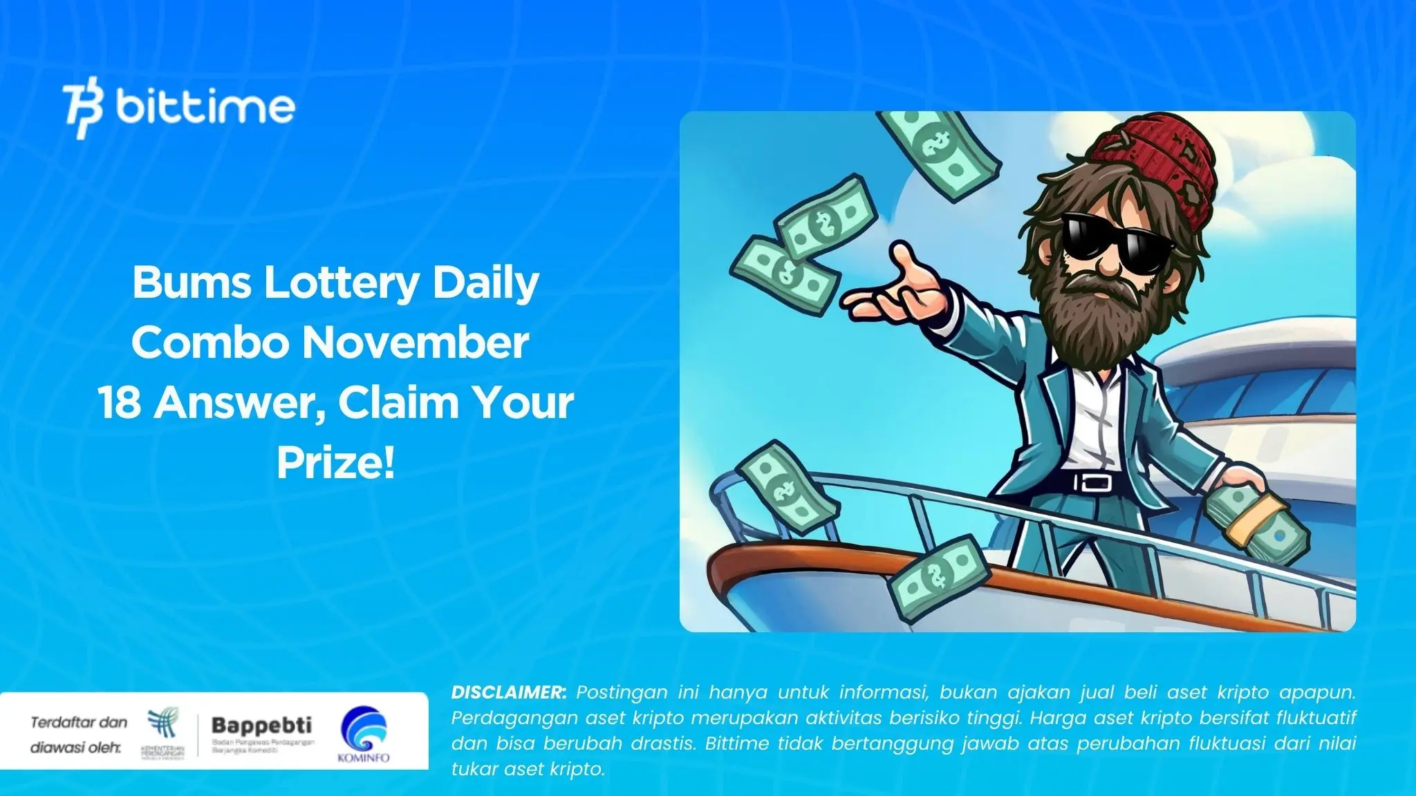 Bums Lottery Daily Combo November 18 Answer, Claim Your Prize!.webp