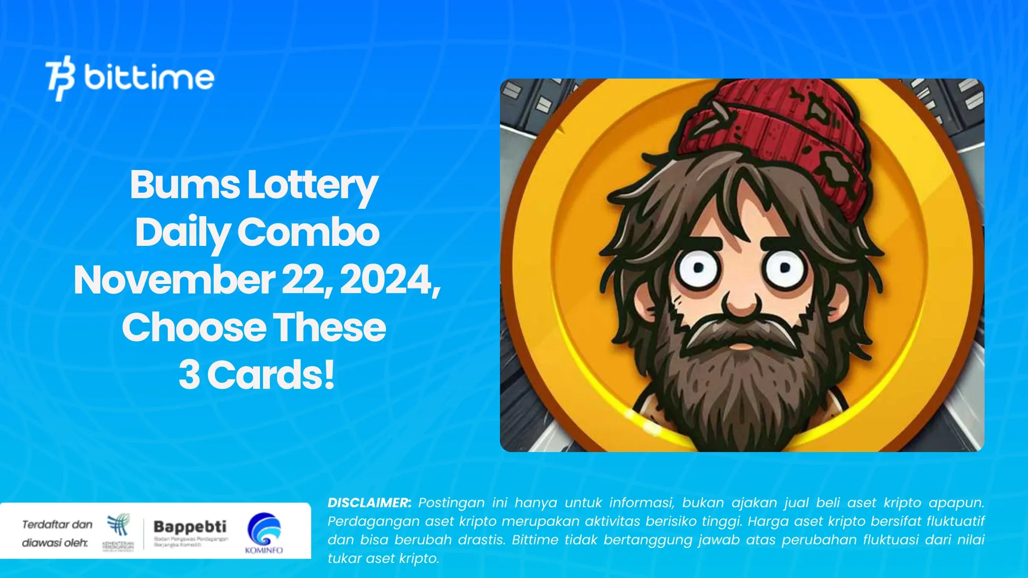 Bums Lottery Daily Combo November 22, 2024, Choose These 3 Cards!.webp