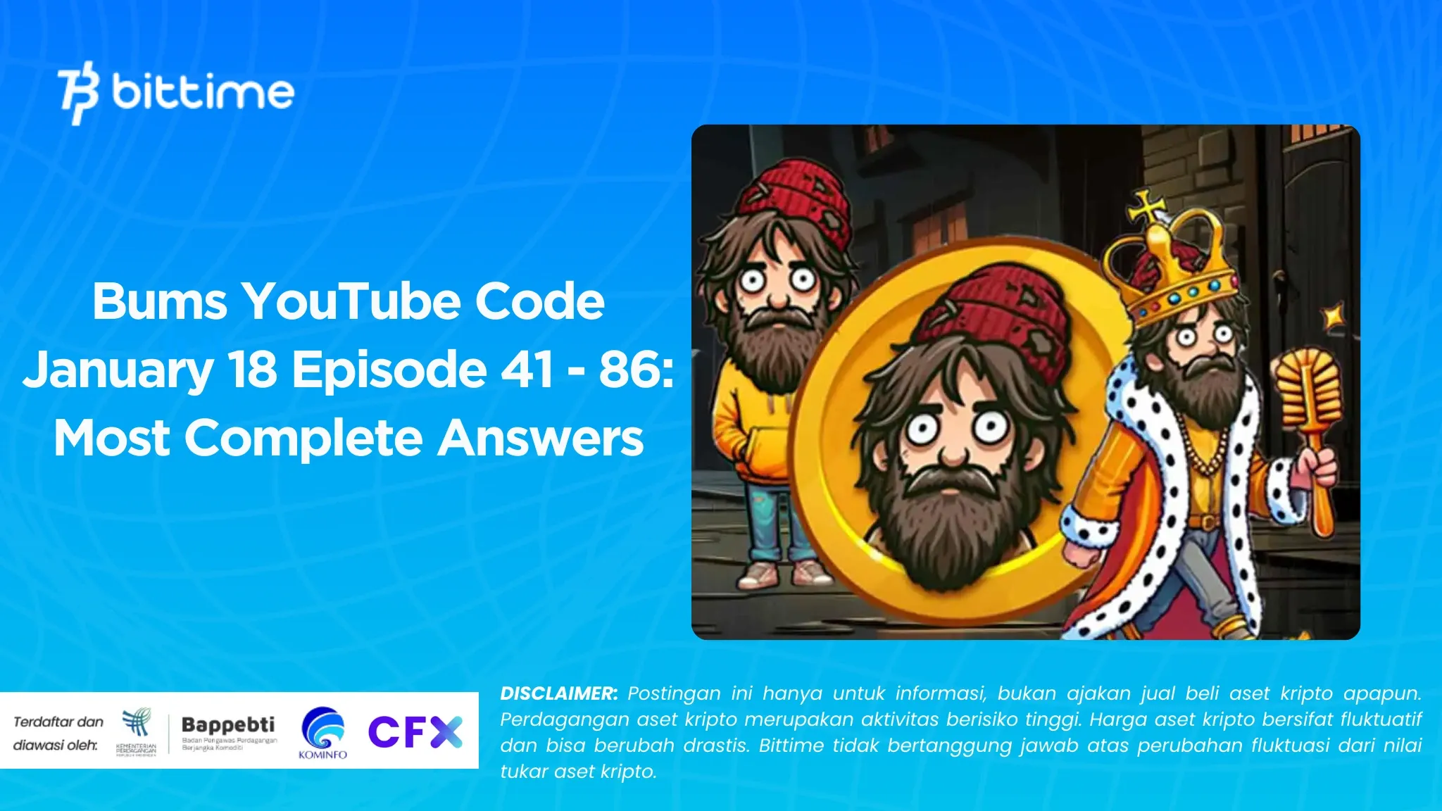 Bums YouTube Code January 18 Episode 41 - 86: Most Complete Answers