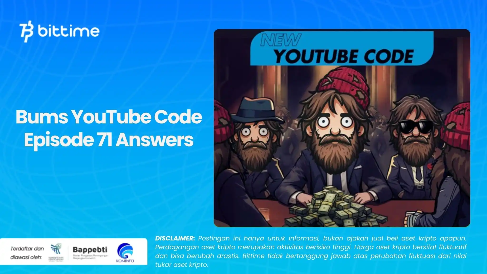 Bums YouTube Code Episode 71 Answers.webp