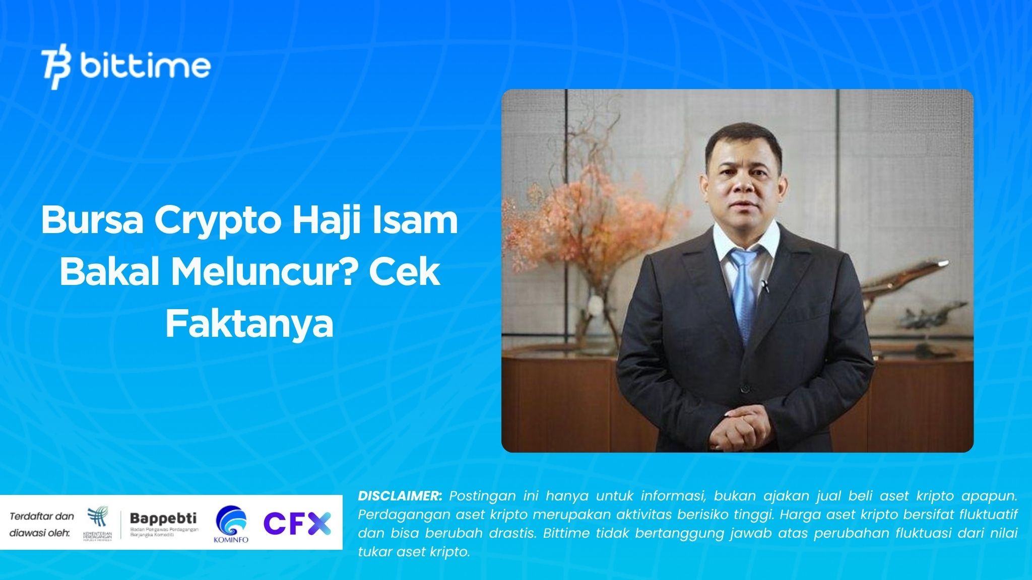 Bursa Crypto Haji Isam Bakal Meluncur? Cek Faktanya