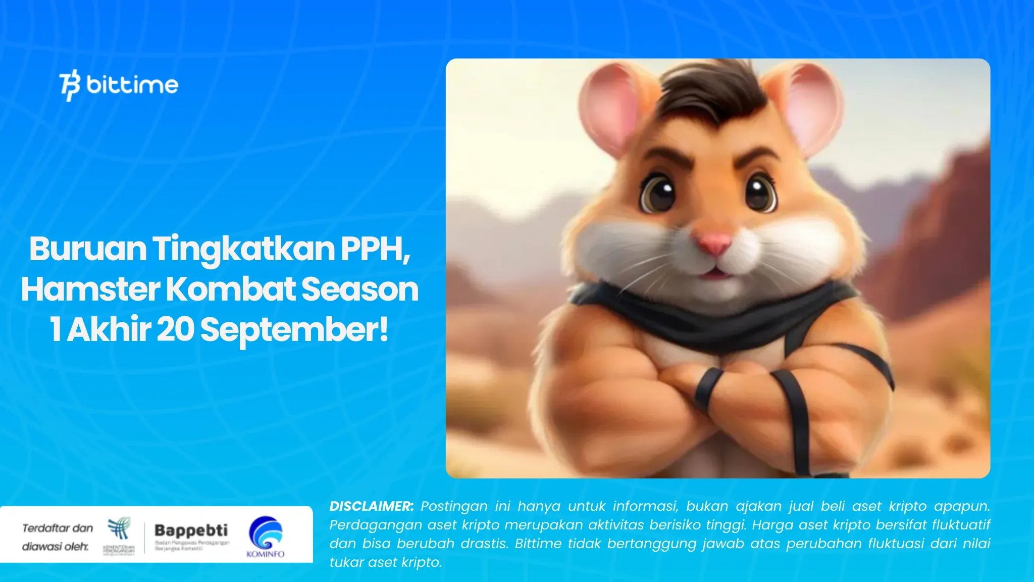 Buruan Tingkatkan PPH, Hamster Kombat Season 1 Akhir 20 September!