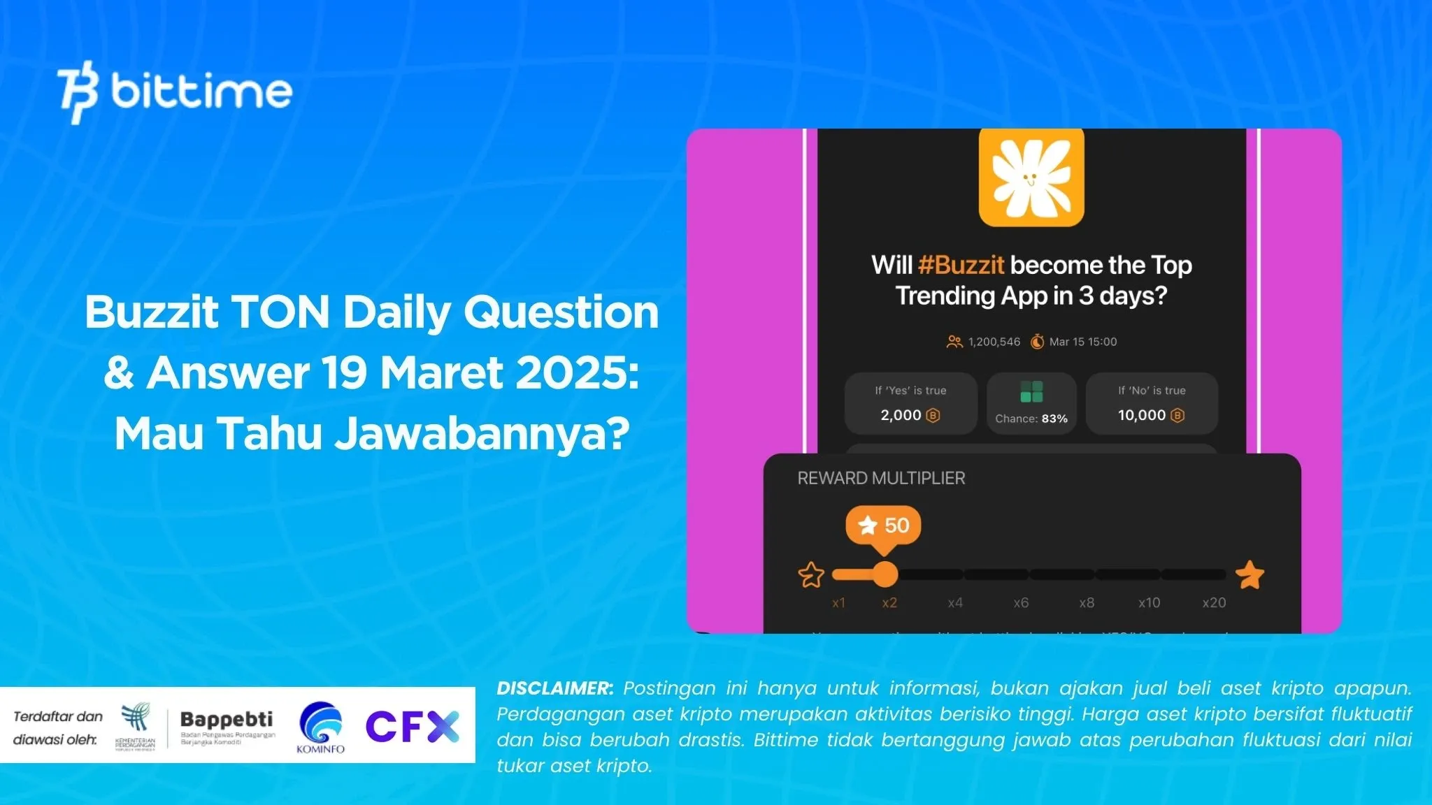 Buzzit TON Daily Question & Answer 19 Maret 2025: Mau Tahu Jawabannya?