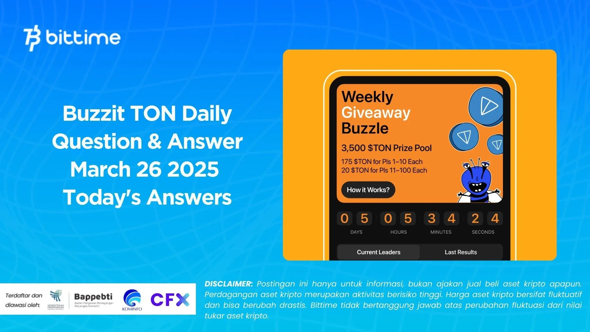 Buzzit TON Daily Question & Answer March 26 2025 Today's Answers.webp