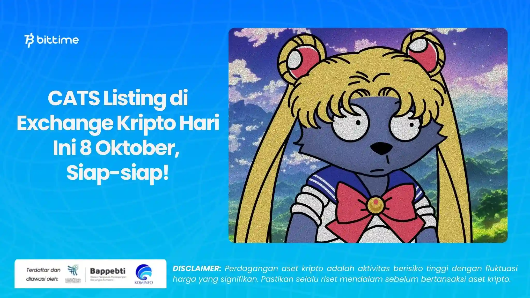 CATS Listing di Exchange Kripto Hari Ini 8 Oktober, Siap-siap!.webp