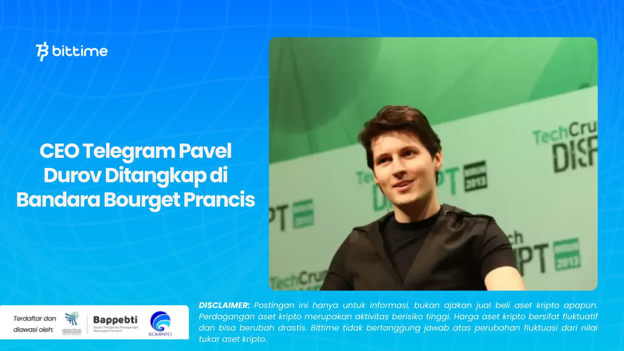 CEO Telegram Pavel Durov Ditangkap di Bandara Bourget Prancis.webp