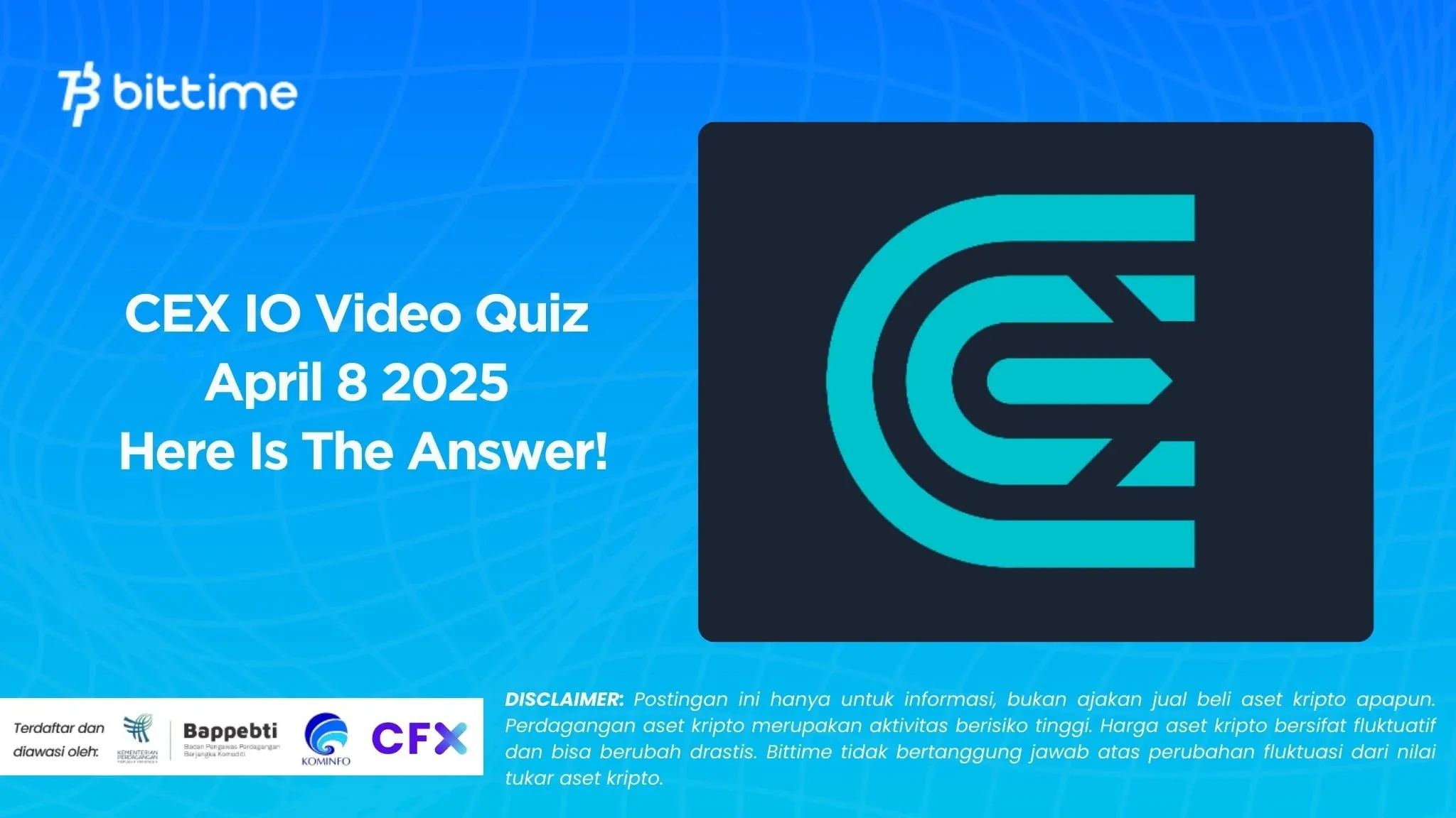 CEX IO Video Quiz  April 8 2025  Here Is The Answer!.webp
