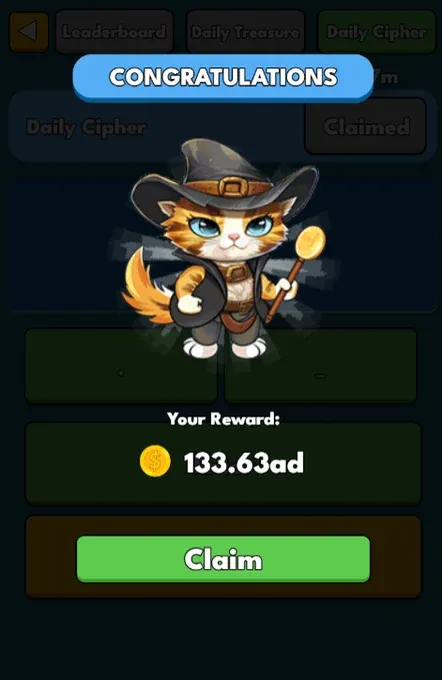 Jawaban Kode Morse Cat Gold Miner 1 September Temukan Kodenya!.