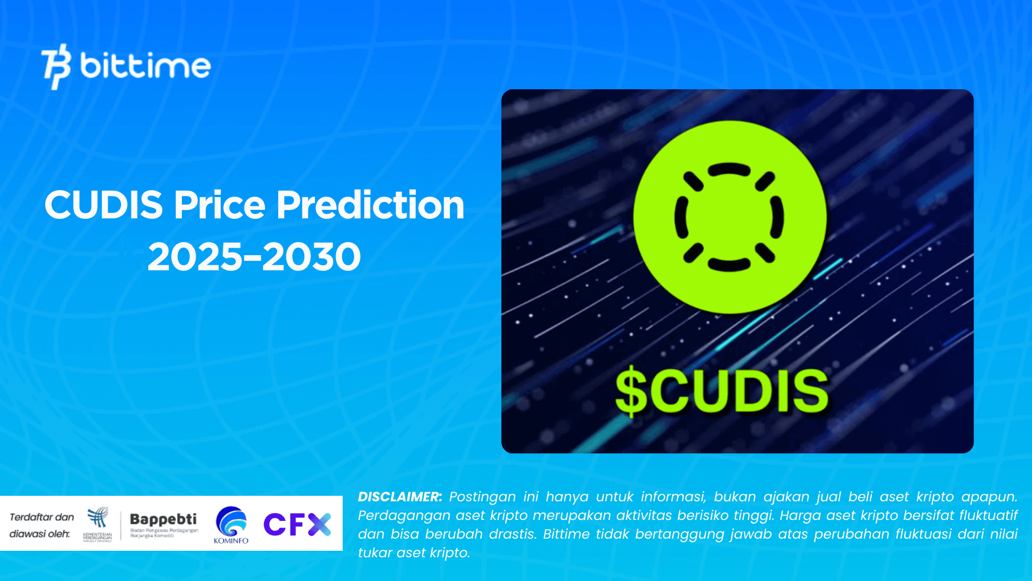 CUDIS Price Prediction 2025–2030