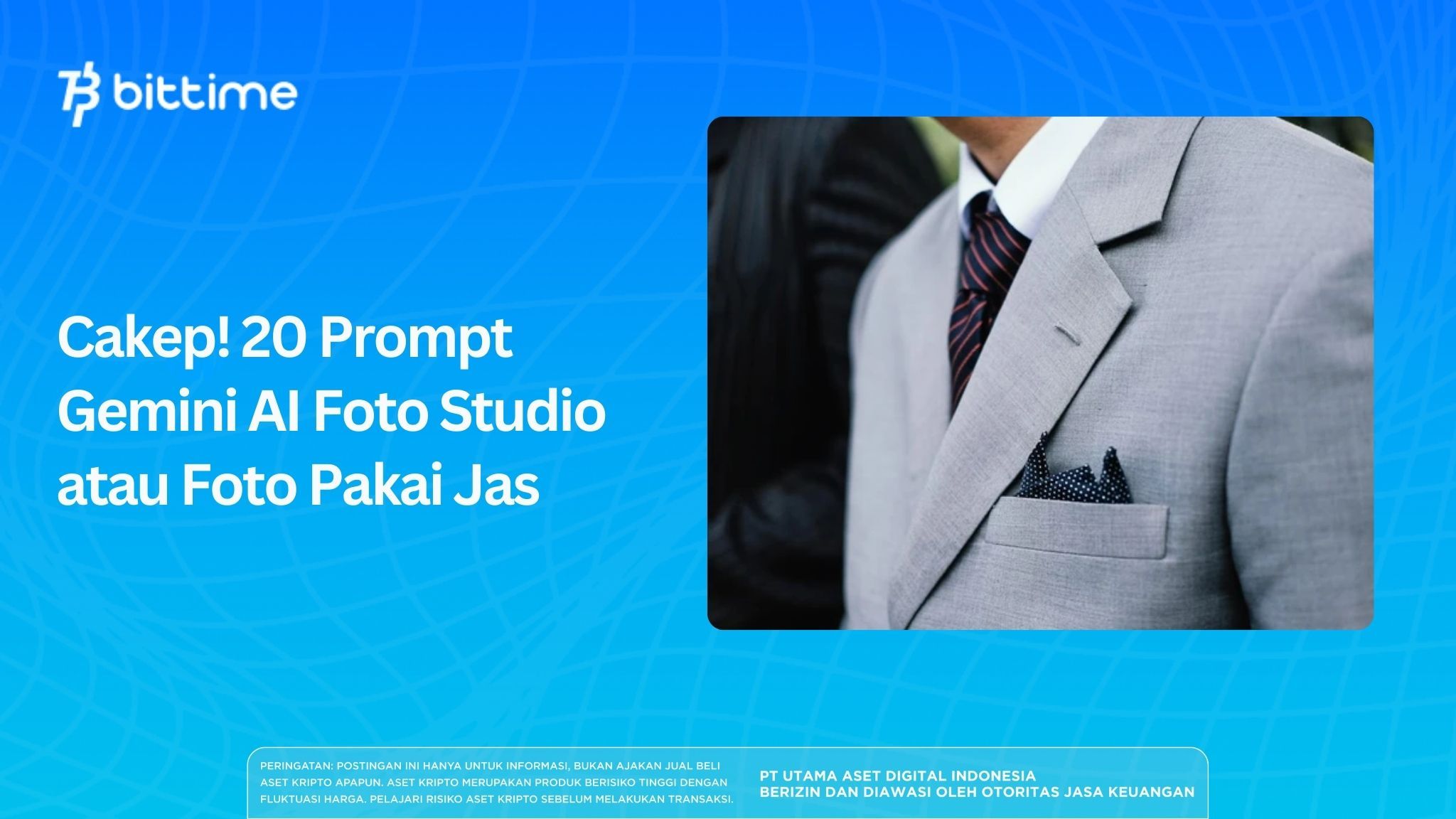 Cakep! 20 Prompt Gemini AI Foto Studio atau Foto Pakai Jas