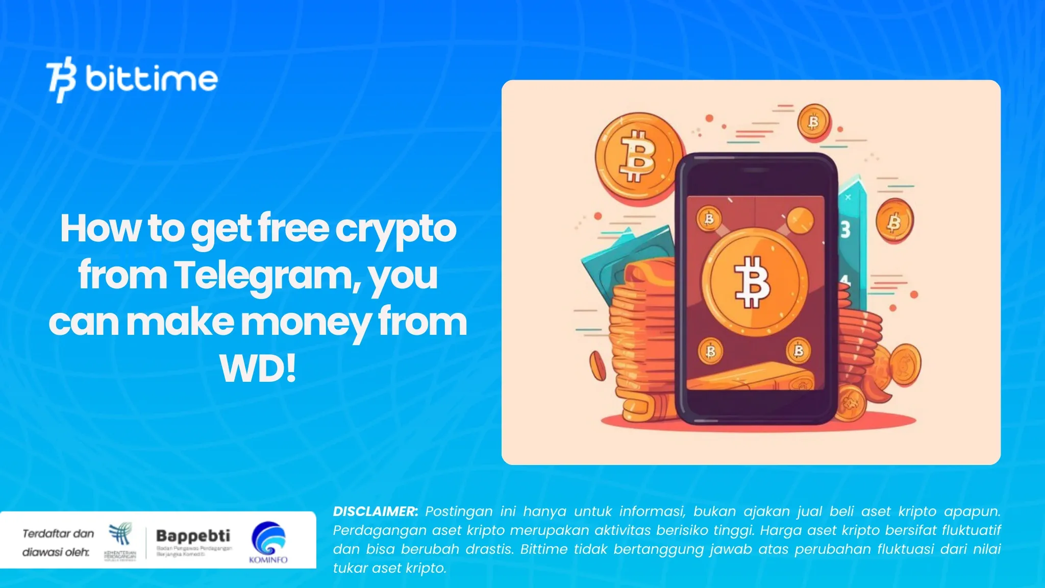 Cara dapatkan kripto gratis dari telegram bisa wd jadi cuan