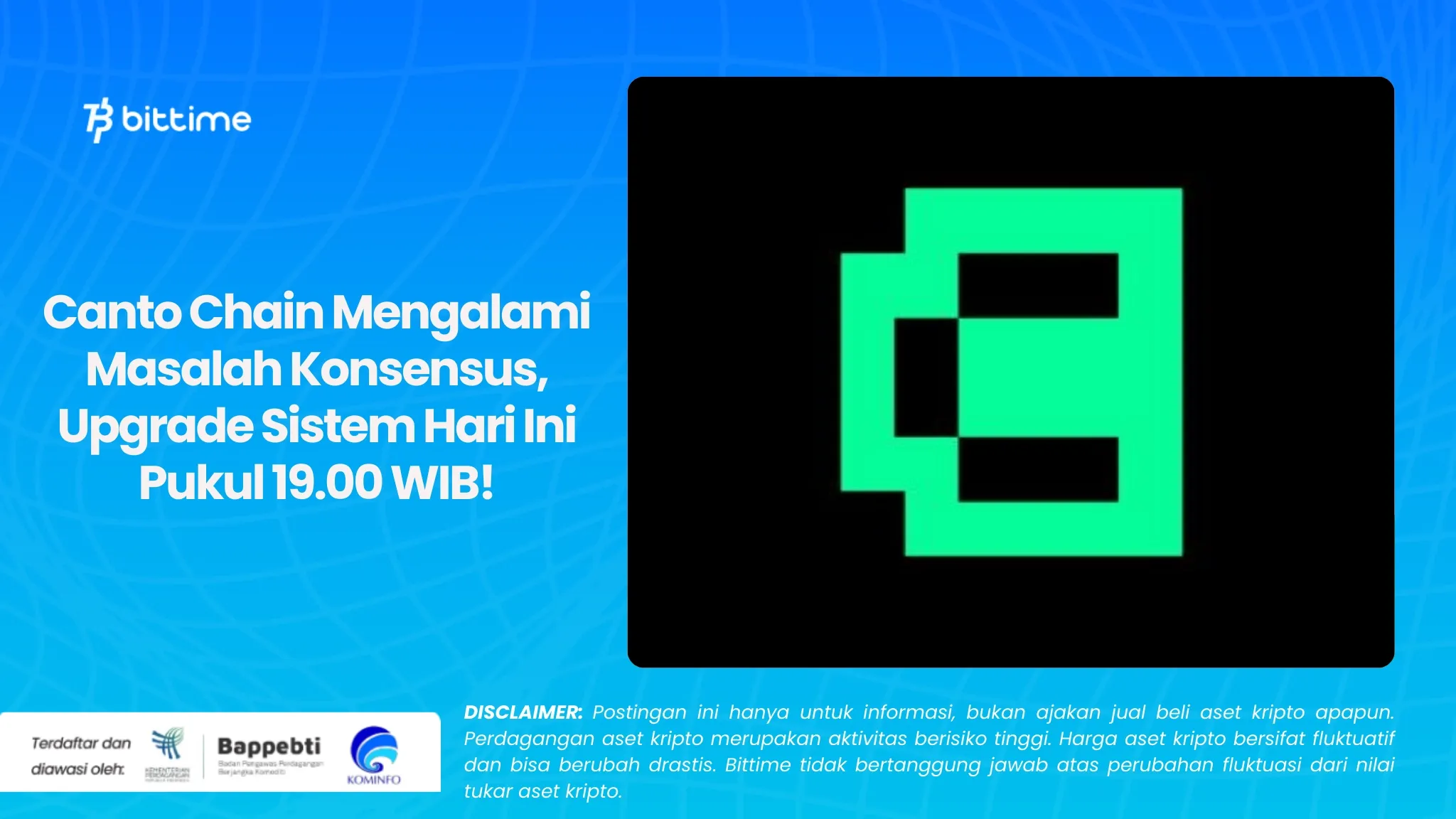 Canto Chain Mengalami Masalah Konsensus