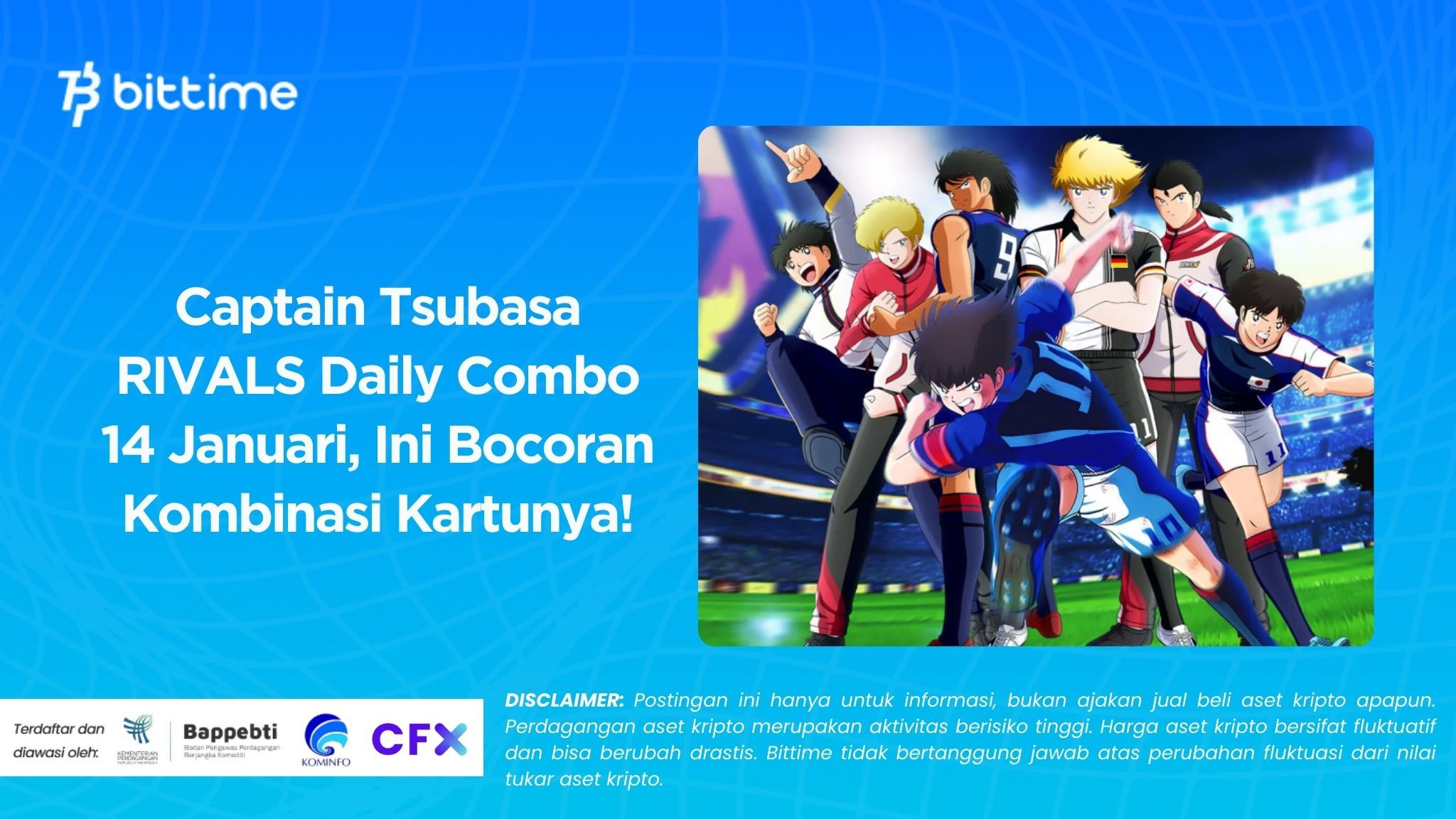 Captain Tsubasa RIVALS Daily Combo 14 Januari