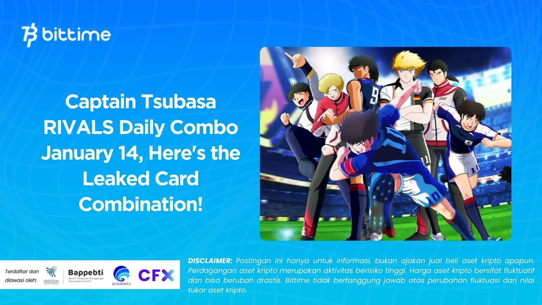 Captain Tsubasa RIVALS Daily Combo January 14