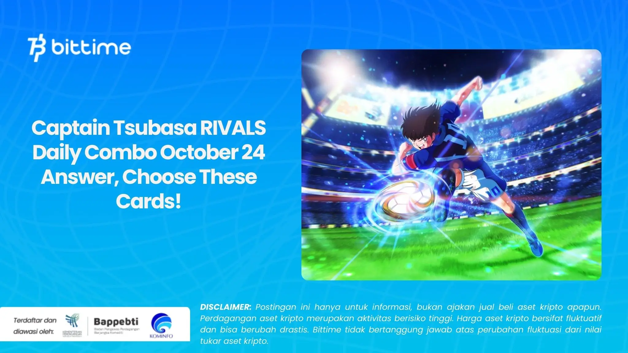 Captain Tsubasa RIVALS Daily Combo October 24 Answer, Choose These Cards!.webp