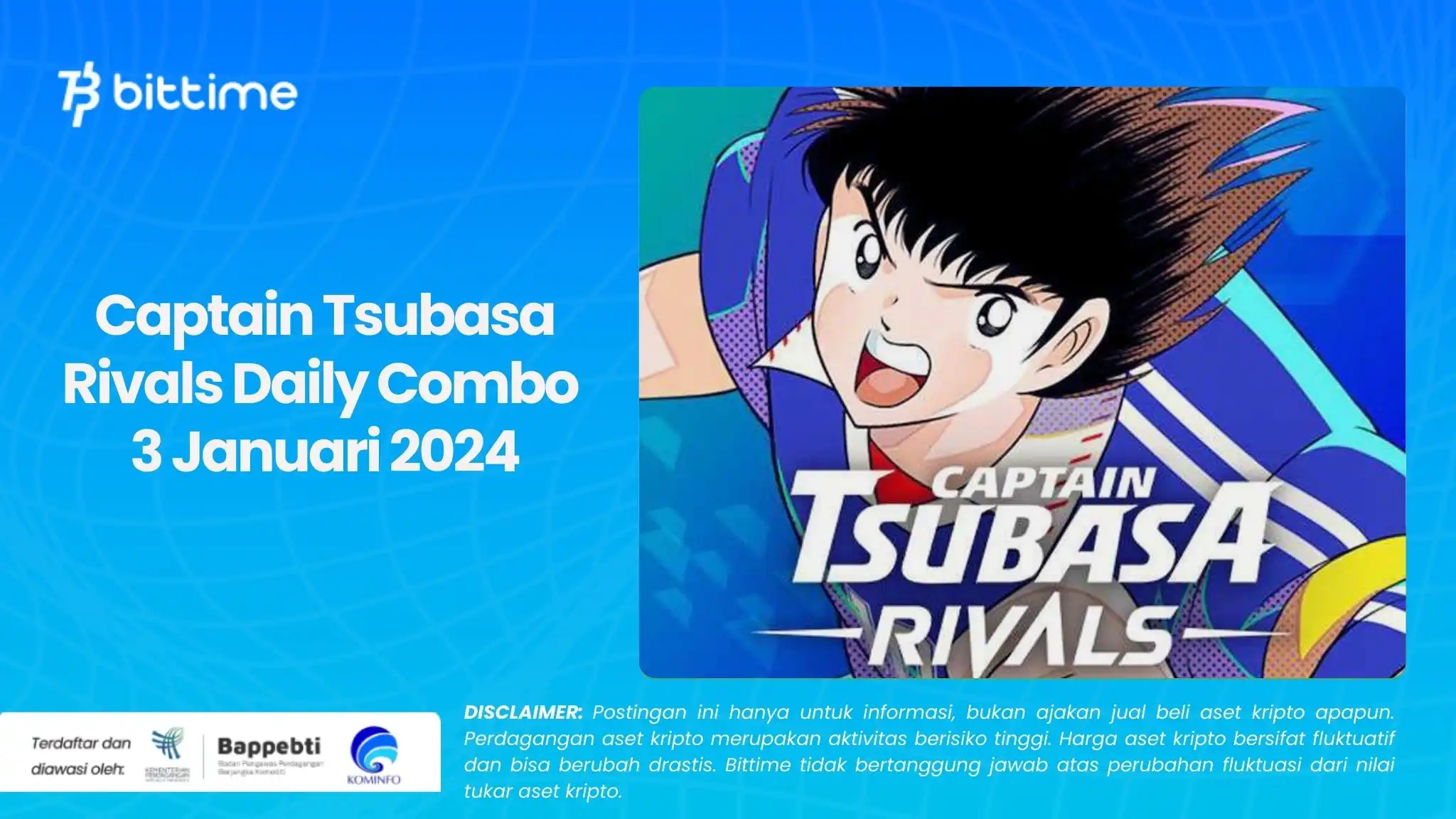 Captain Tsubasa Rivals Daily Combo 3 Januari 2024.webp