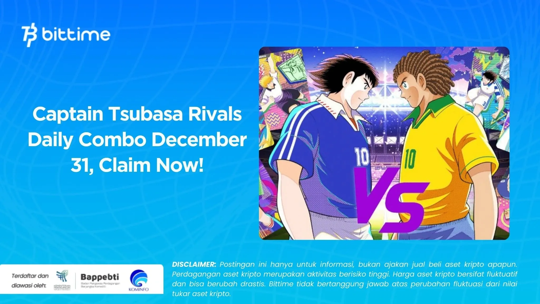 Captain Tsubasa Rivals Daily Combo December 31