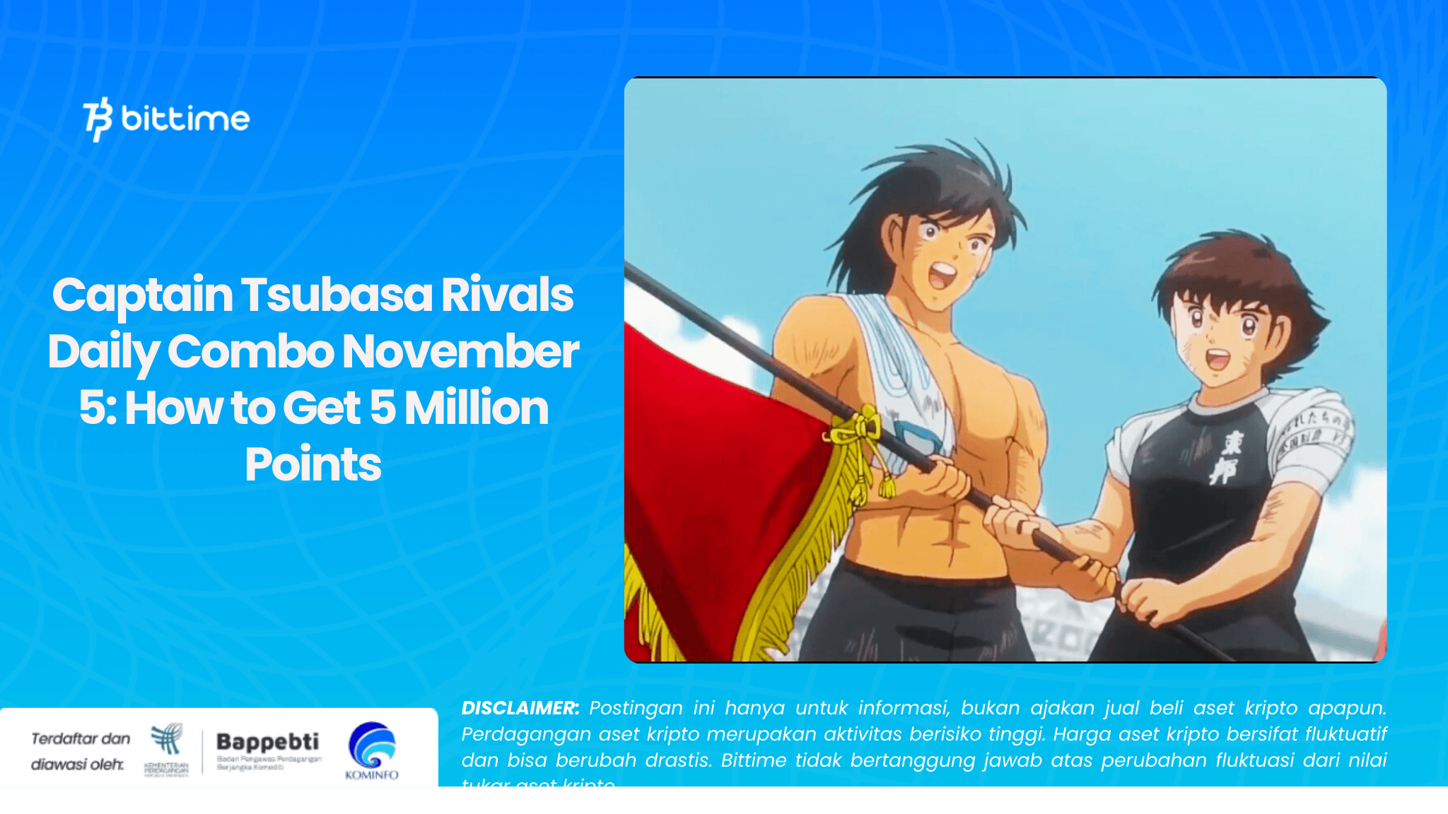 Captain Tsubasa Rivals Daily Combo November 5 How to Get 5 Million Points.png