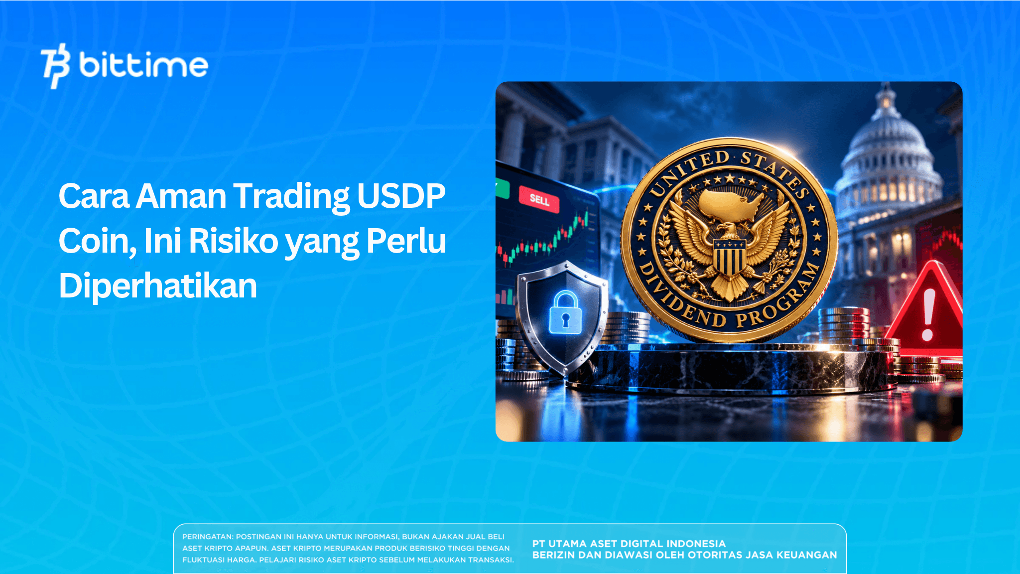 Cara Aman Trading USDP Coin, Ini Risiko yang Perlu Diperhatikan