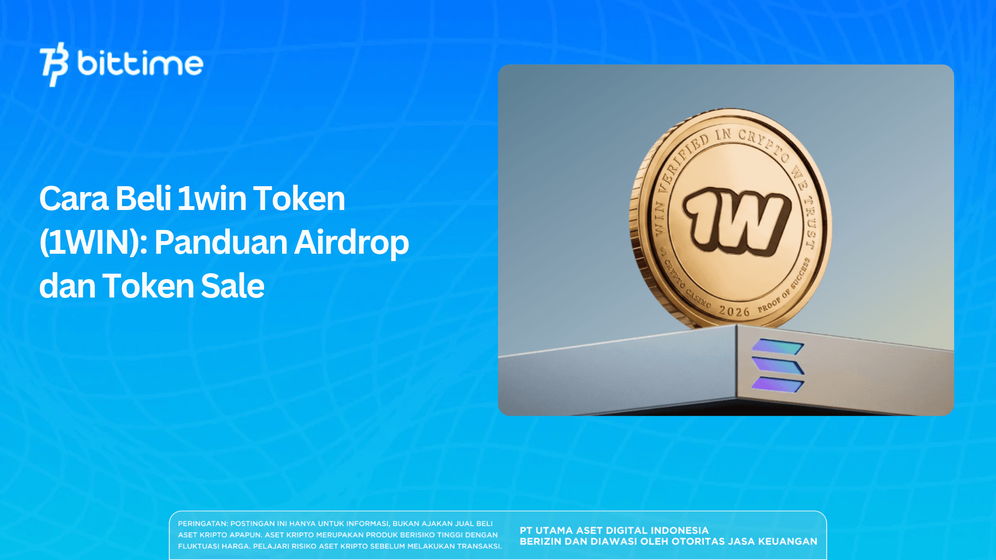 Cara Beli 1win Token (1WIN): Panduan Airdrop dan Token Sale