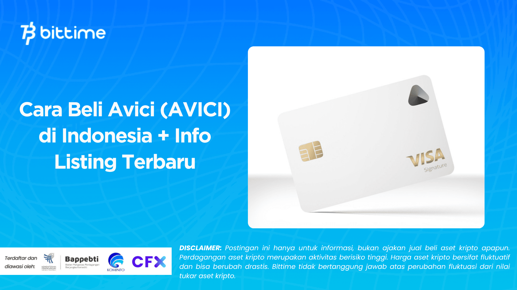 Cara Beli Avici (AVICI) di Indonesia + Info Listing Terbaru