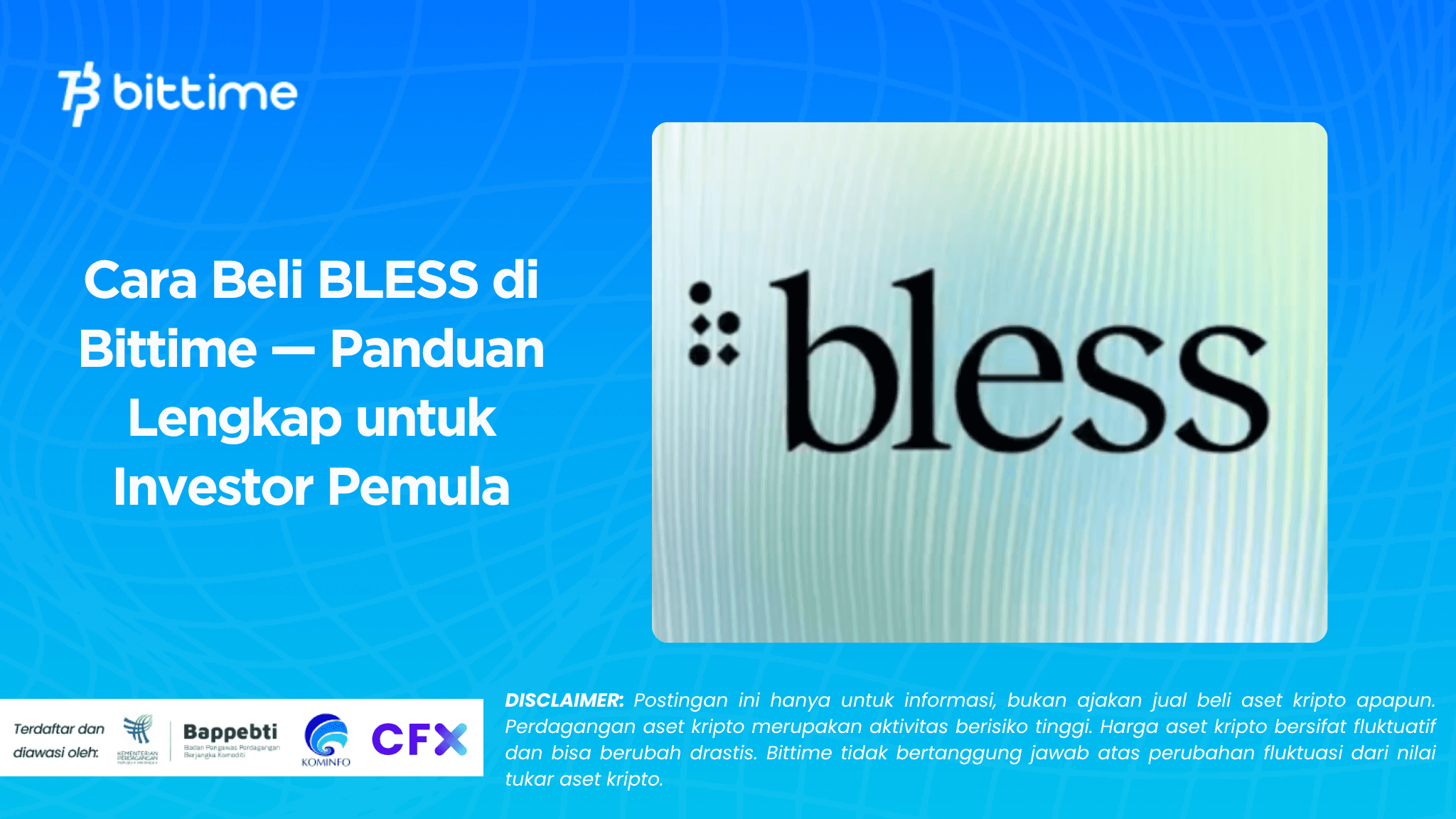 Cara Beli BLESS di Bittime — Panduan Lengkap untuk Investor Pemula