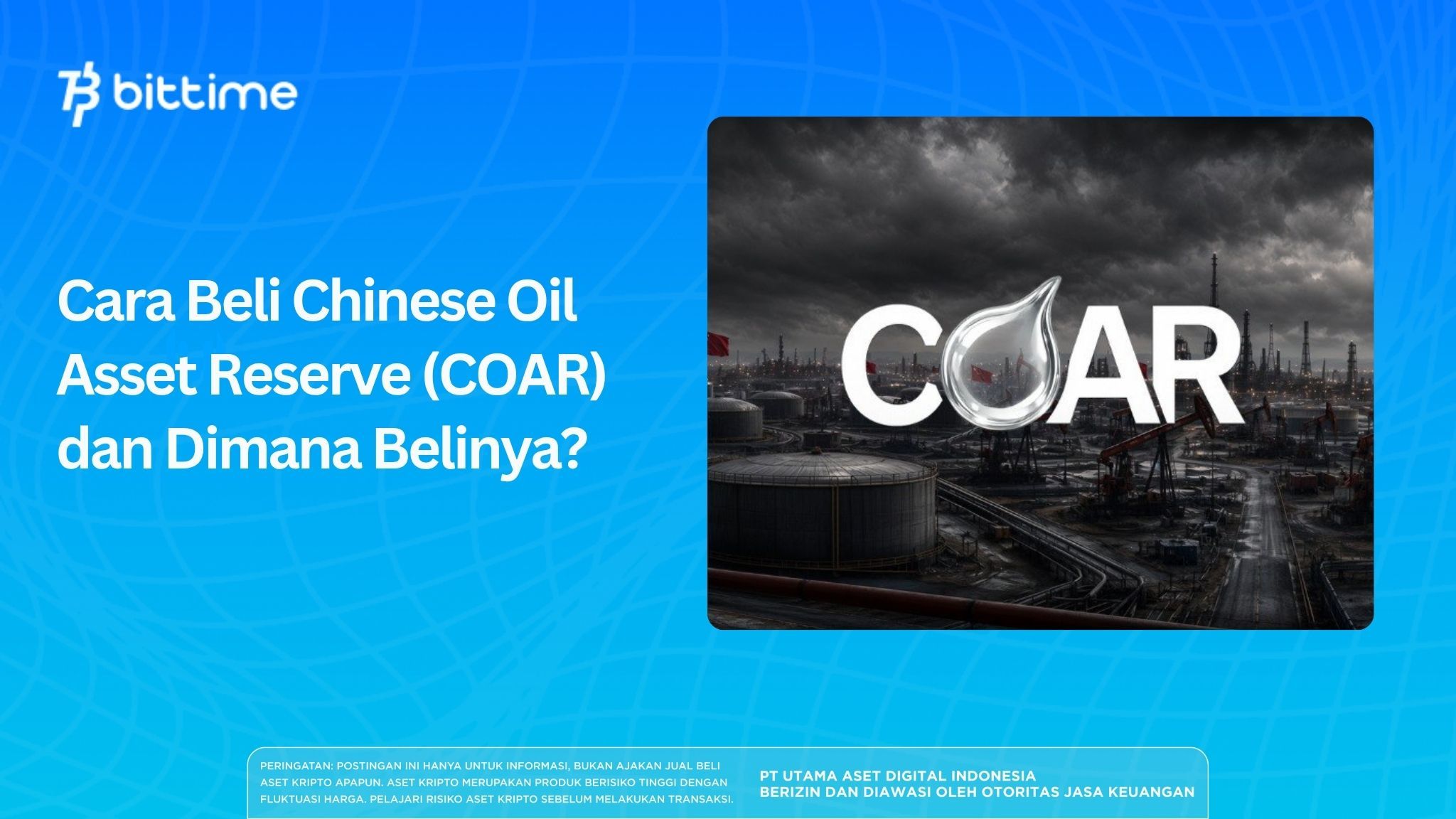 Cara Beli Chinese Oil Asset Reserve (COAR) dan Dimana Belinya?